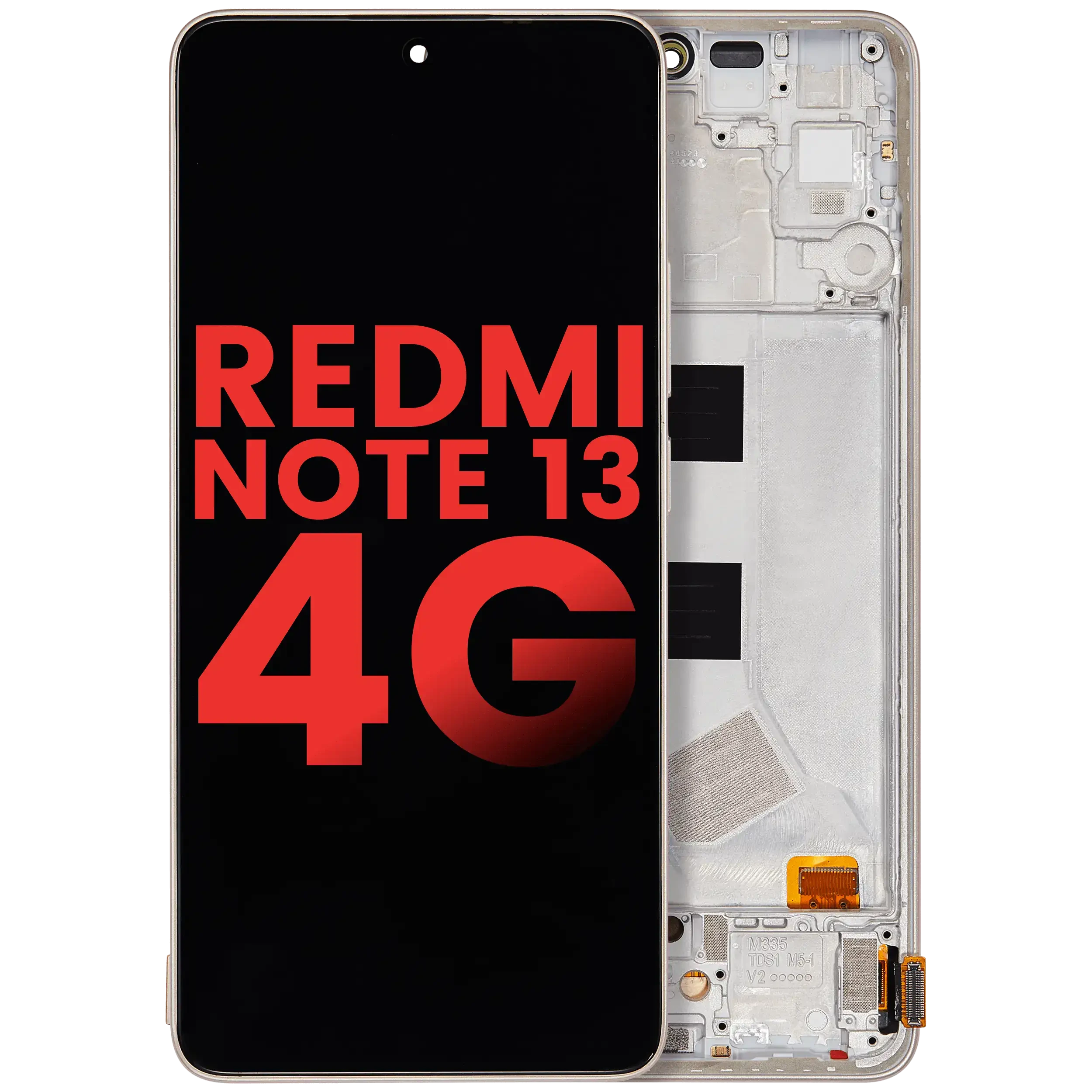 Display OLED completo con Frame per Xiaomi Redmi Note 13 4G (Aftermarket Plus) (Ocean Sunset)