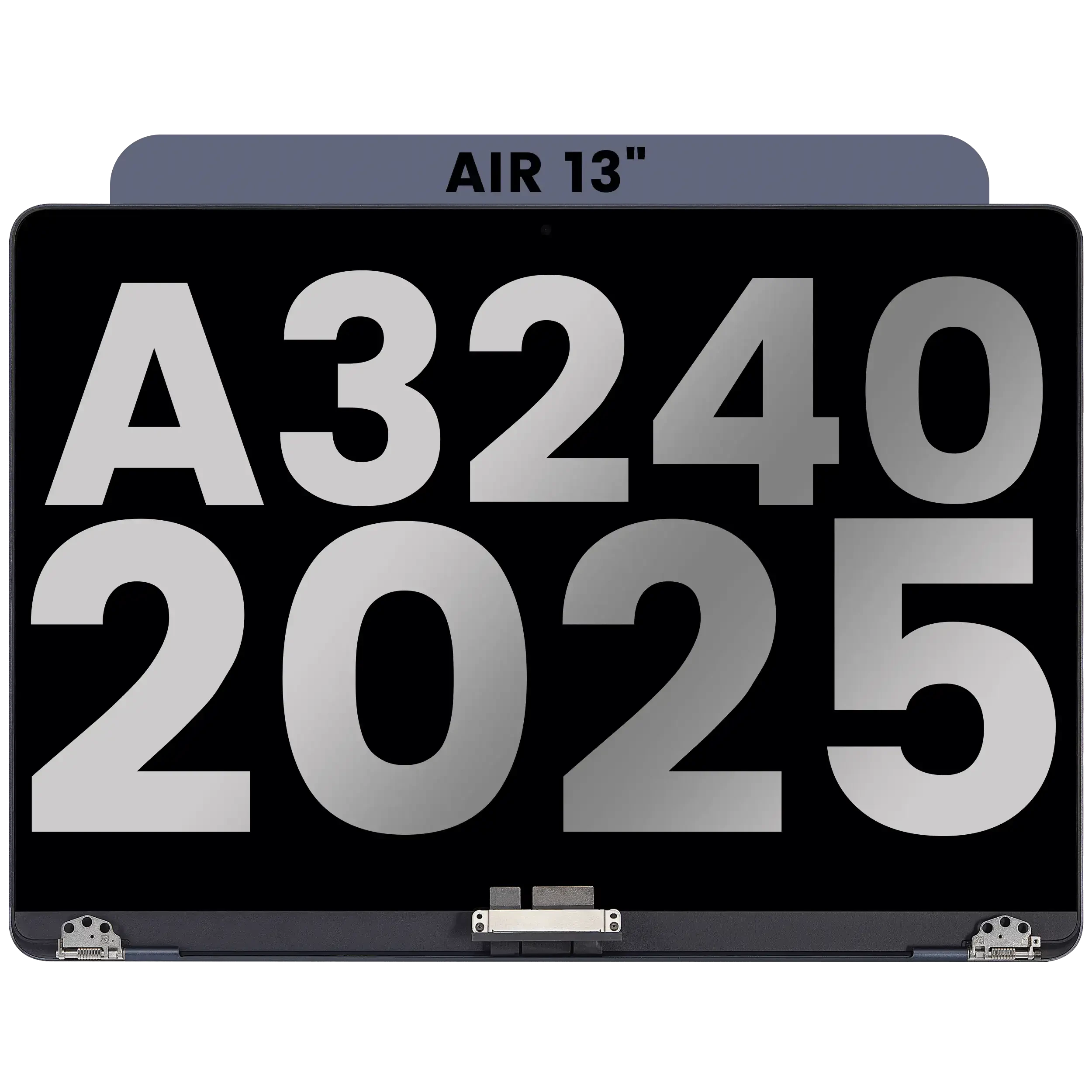 Display LCD completo per MacBook Air 13" (A3240 /Early 2025) (Used Service Pack Pull: grado A) (Mezzanotte)