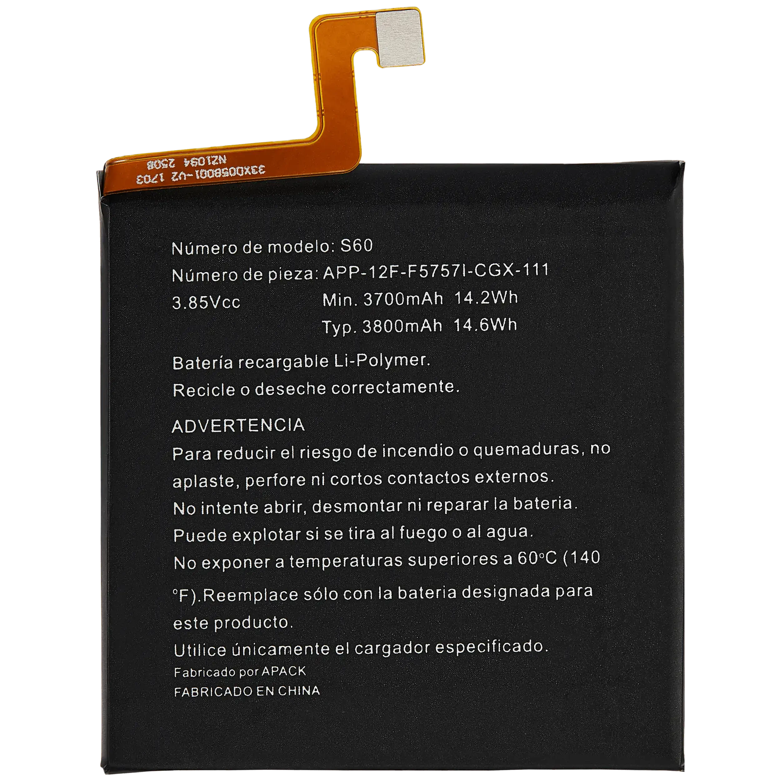 Batteria di ricambio per CAT S60