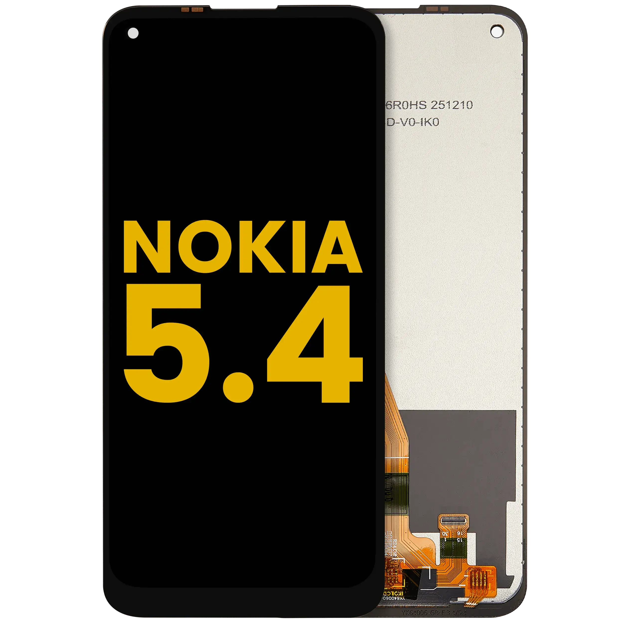 Display LCD completo senza Frame per Nokia 5.4 (Refurbished)