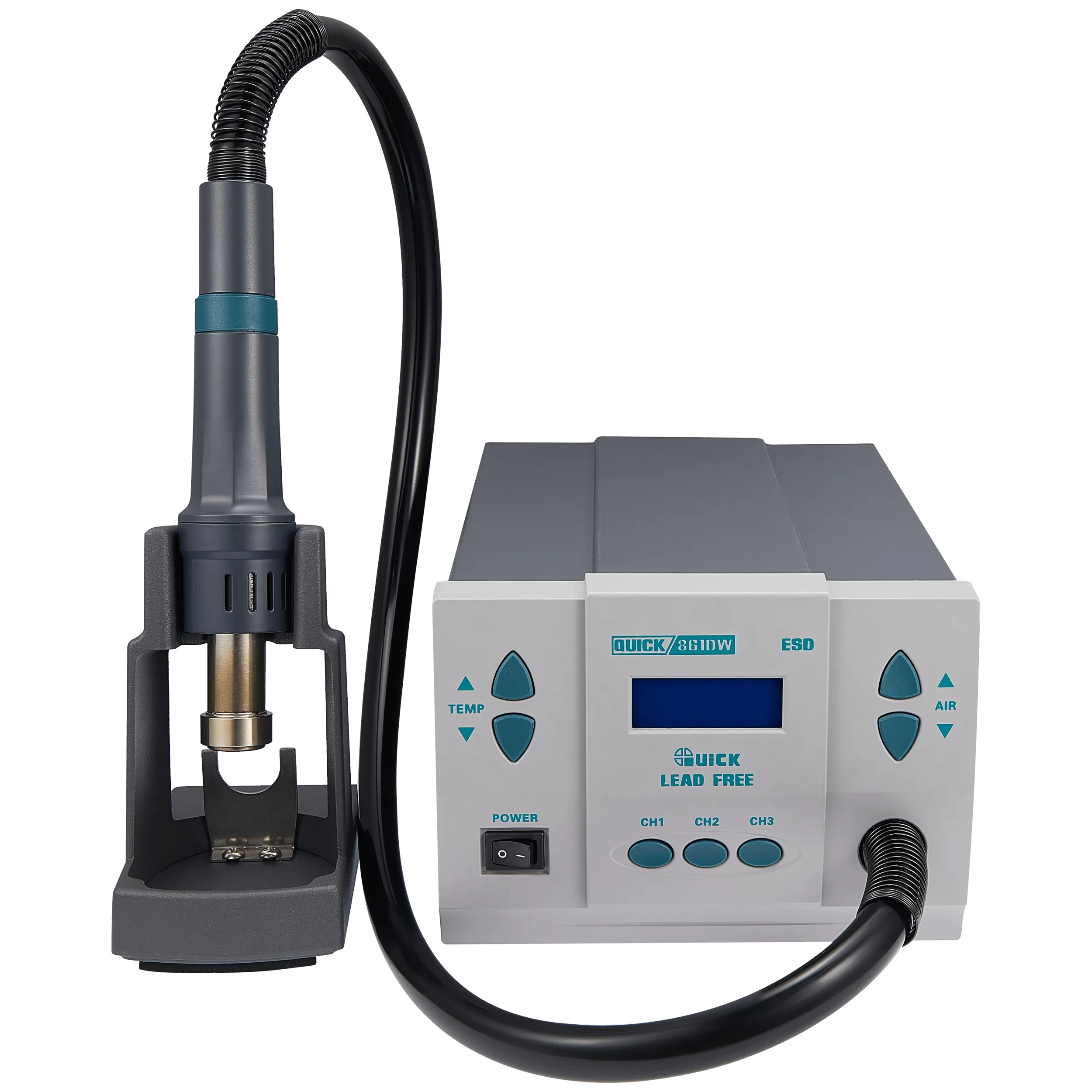 Hot Air Rework Station (Model # 861DW) (Quick) (220V / versione EU)