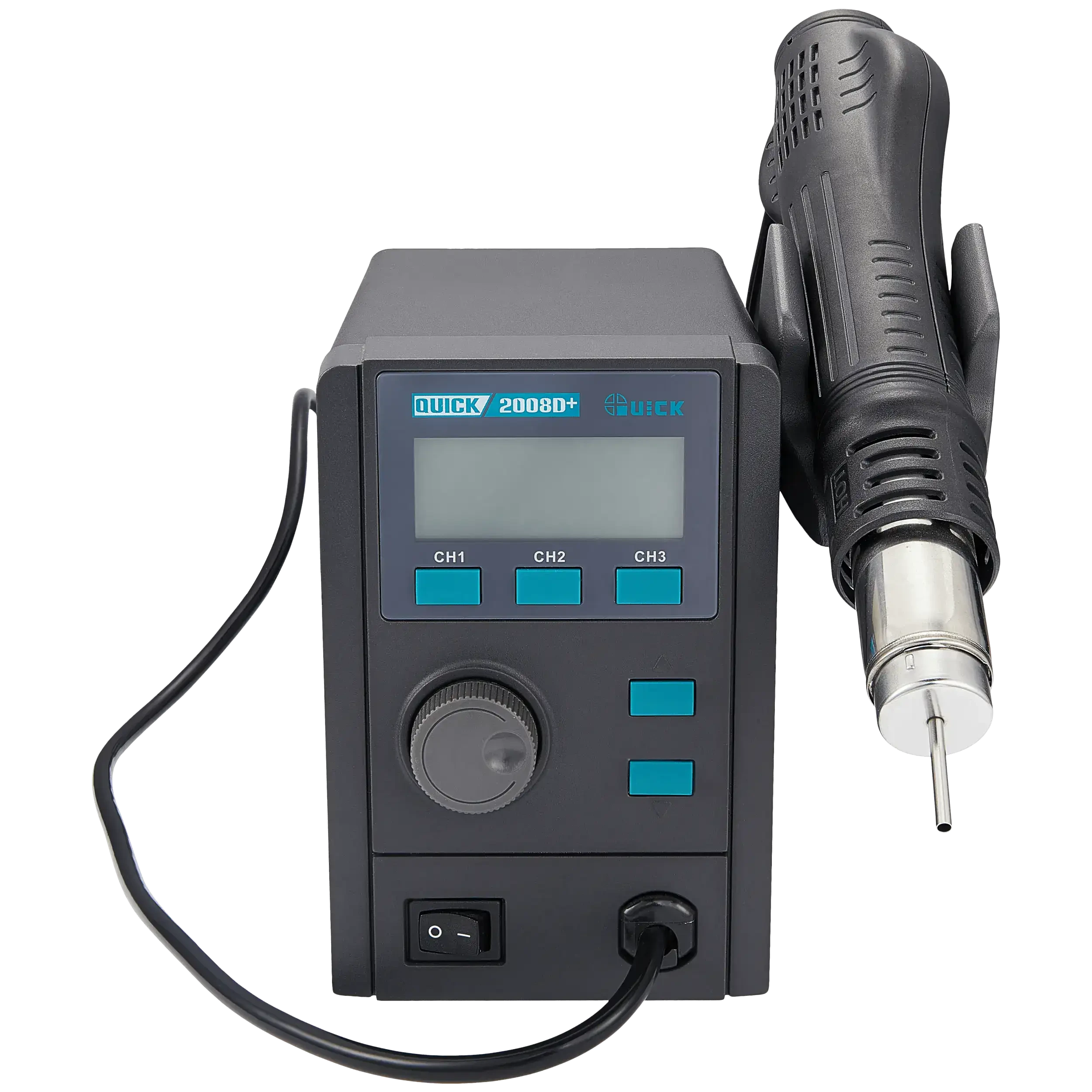 2008D+ Desoldering Rework Station Hot Air Gun (Quick) (220V / versione EU)