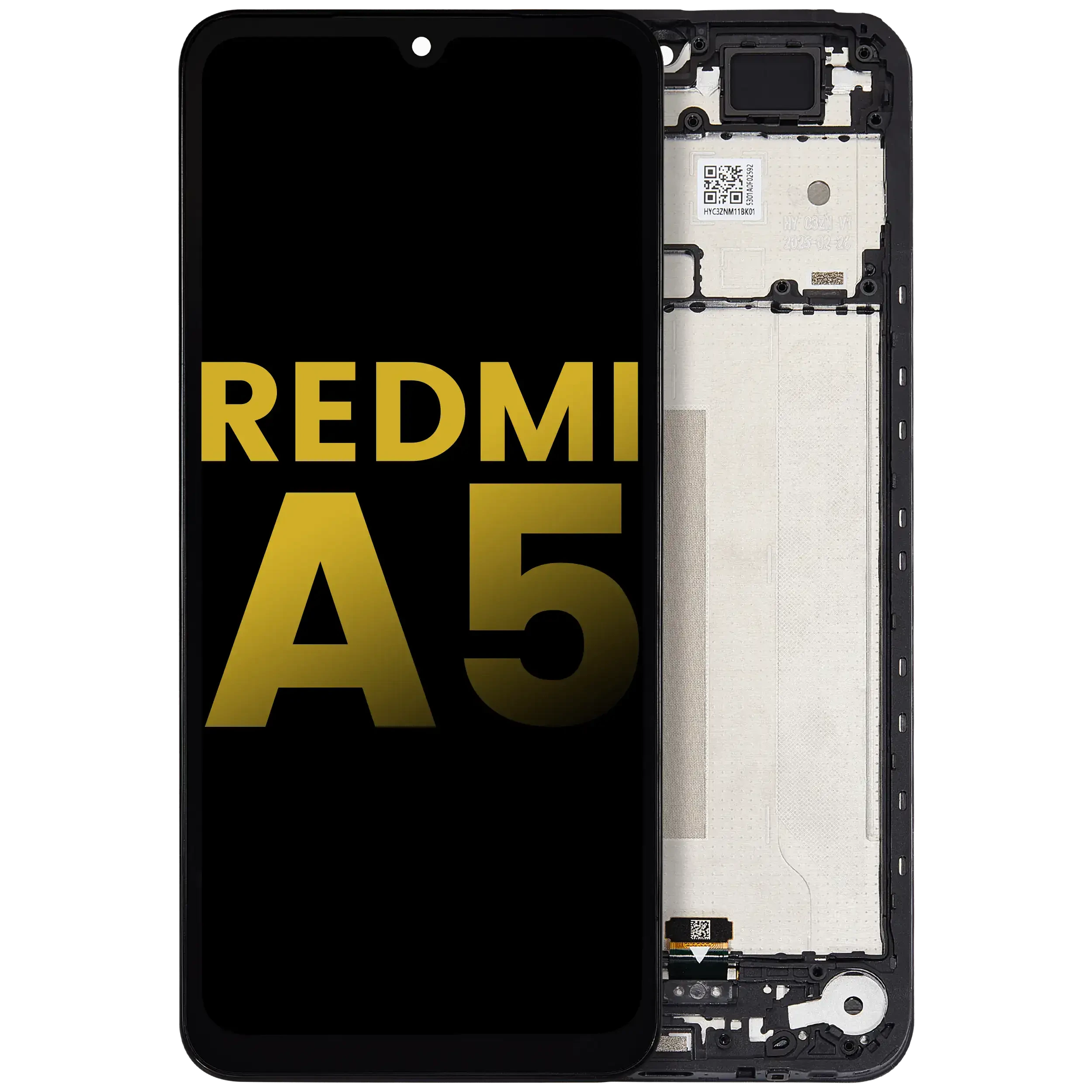 Display LCD completo con Frame compatibile per Xiaomi Redmi A5 4G (versione EU) (Refurbished) (tutti i colori)