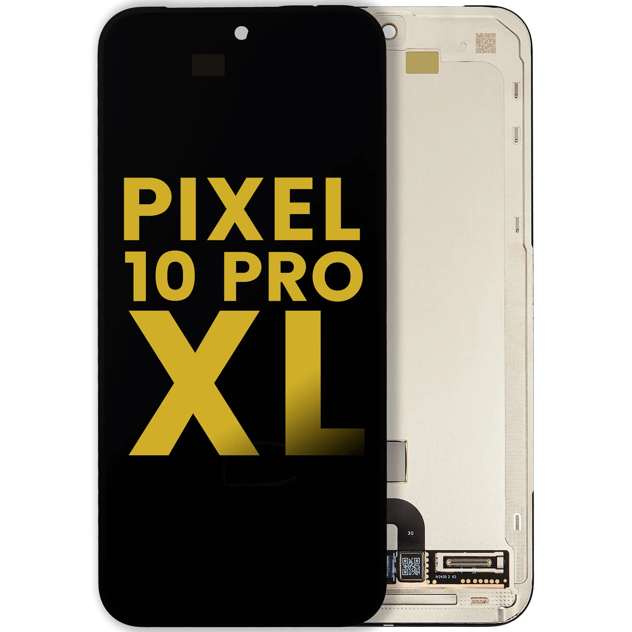 Display OLED completo con Frame (con Fingerprint Sensore) compatibile per Google Pixel 10 Pro XL (Refurbished) (tutti i colori)