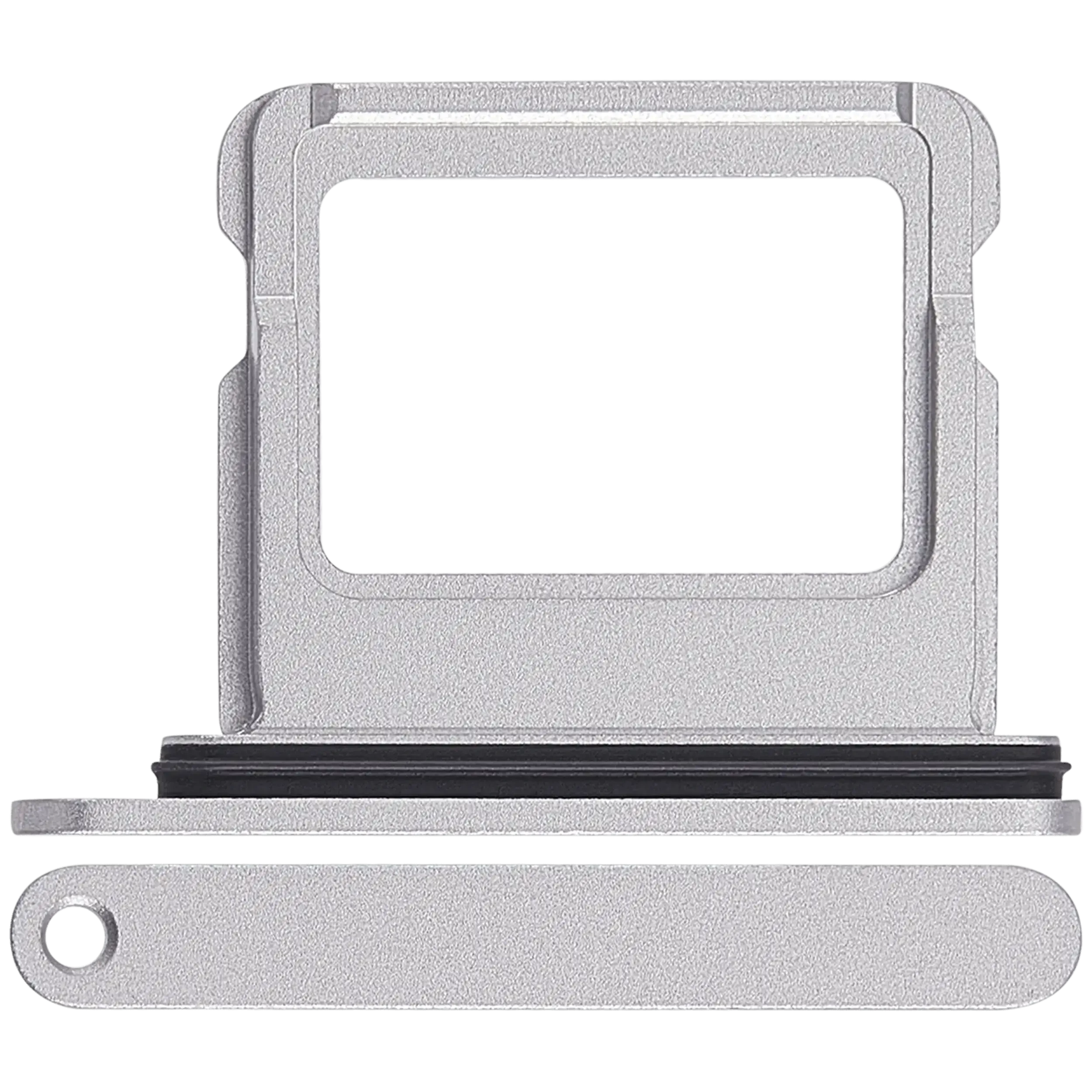 Carrellino SIM singola compatibile per iPhone 17 (Bianco)