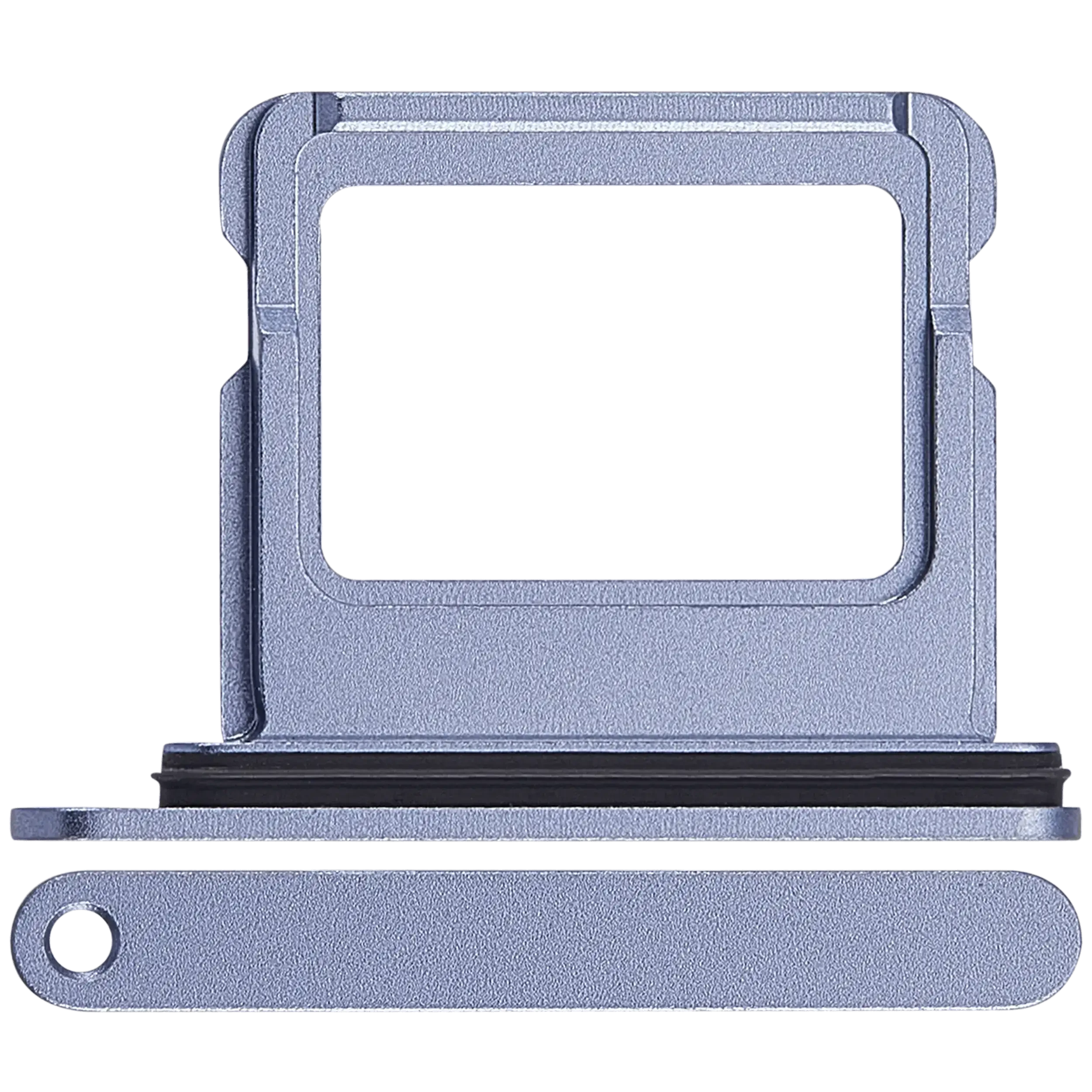 Carrellino SIM singola compatibile per iPhone 17 (Blu nebbia)