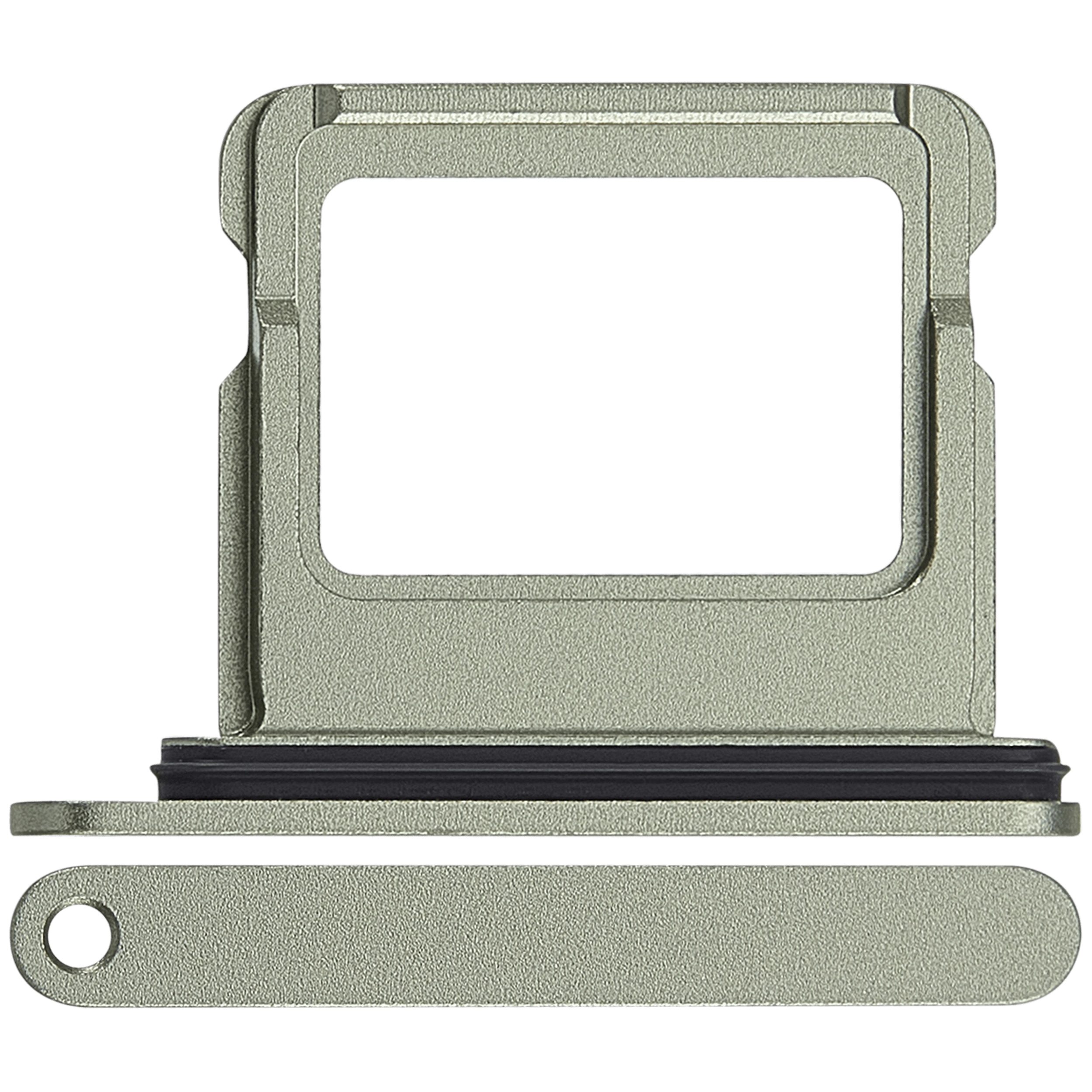 Carrellino SIM singola per iPhone 17 (Verde salvia)