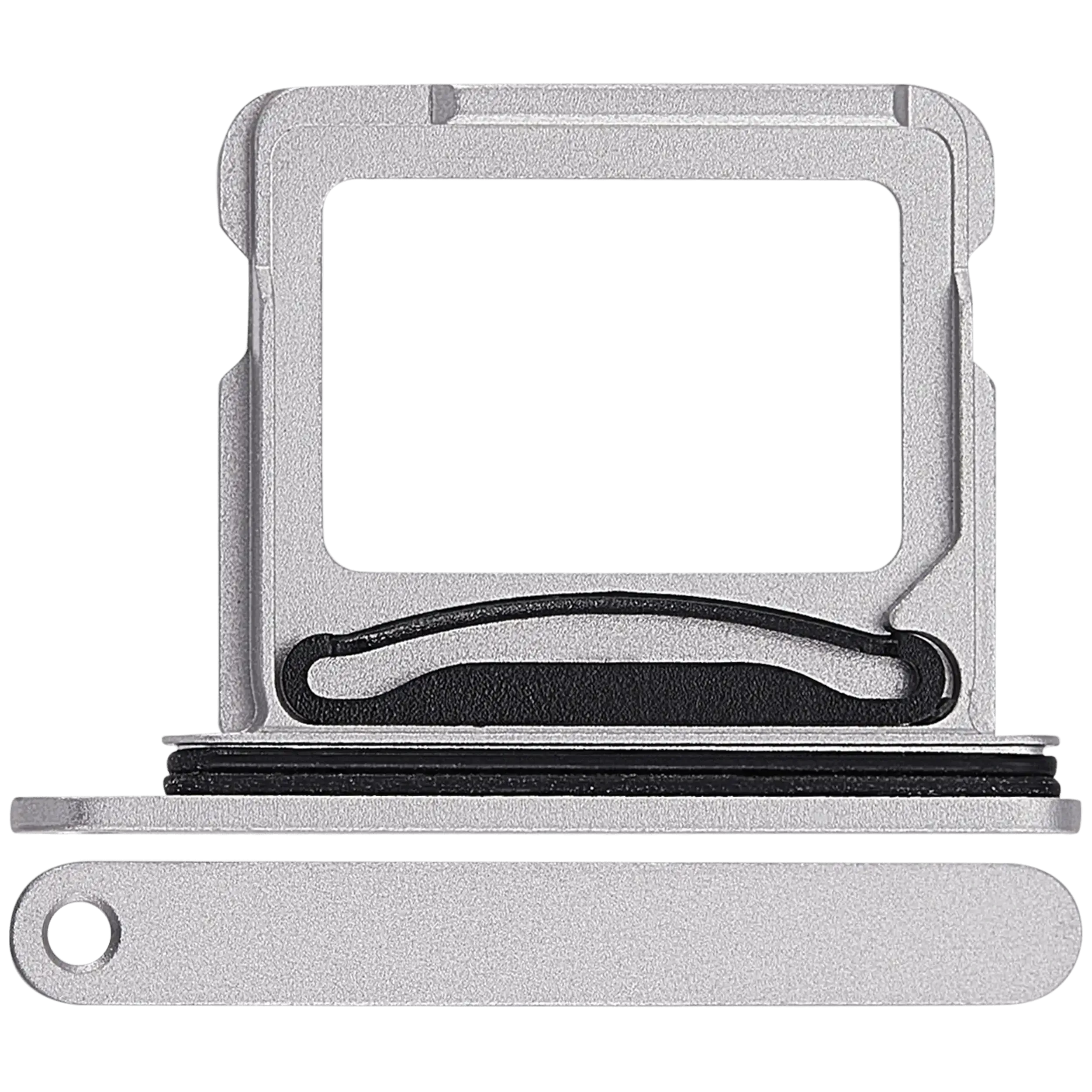 Carrellino doppia SIM compatibile per iPhone 17 (Bianco)