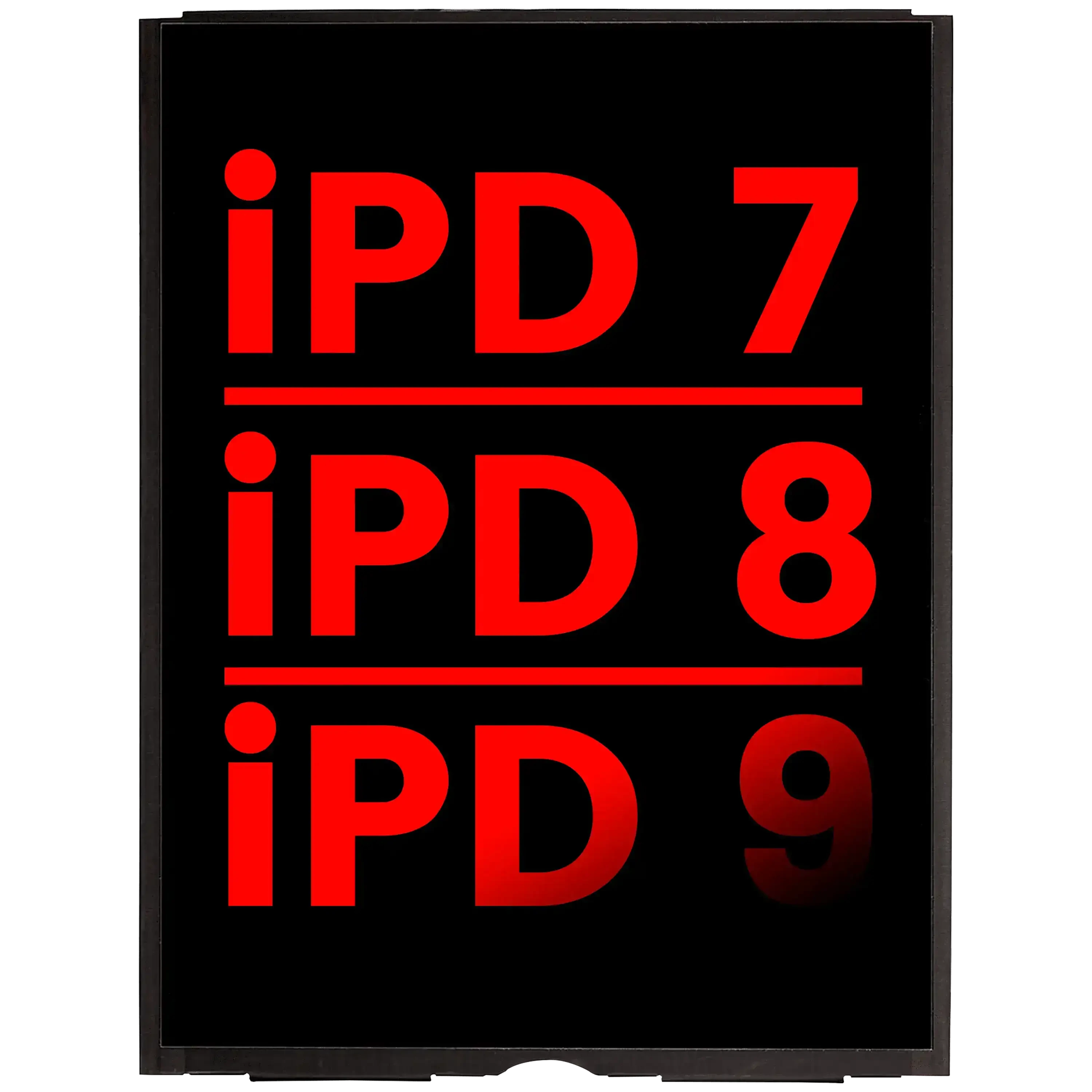 LCD per iPad 7 (2019) / iPad 8 (2020) / iPad 9 (2021) (Aftermarket Plus)