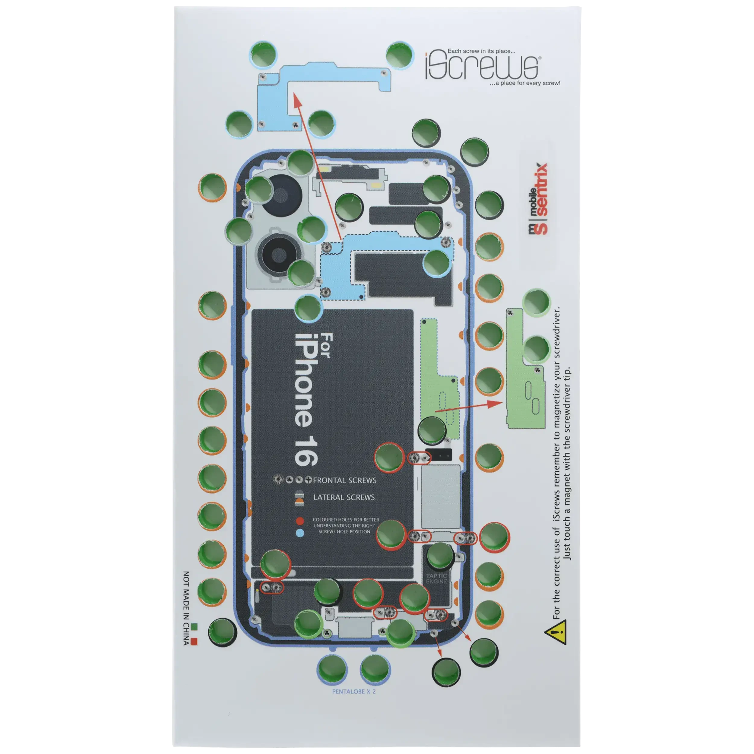 iViti Position Mat per iPhone 16 (dottorpod)
