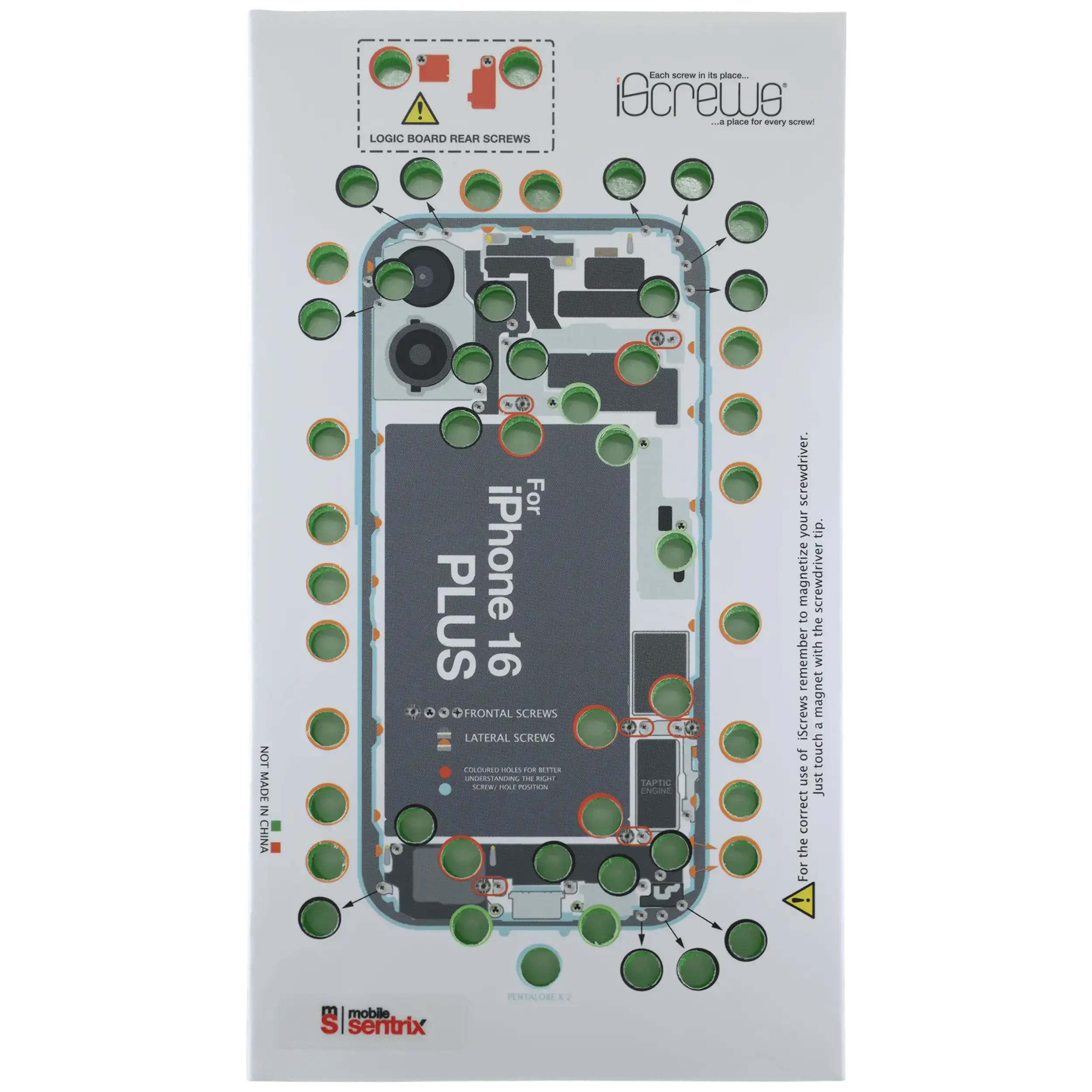 iViti Position Mat per iPhone 16 Plus (dottorpod)