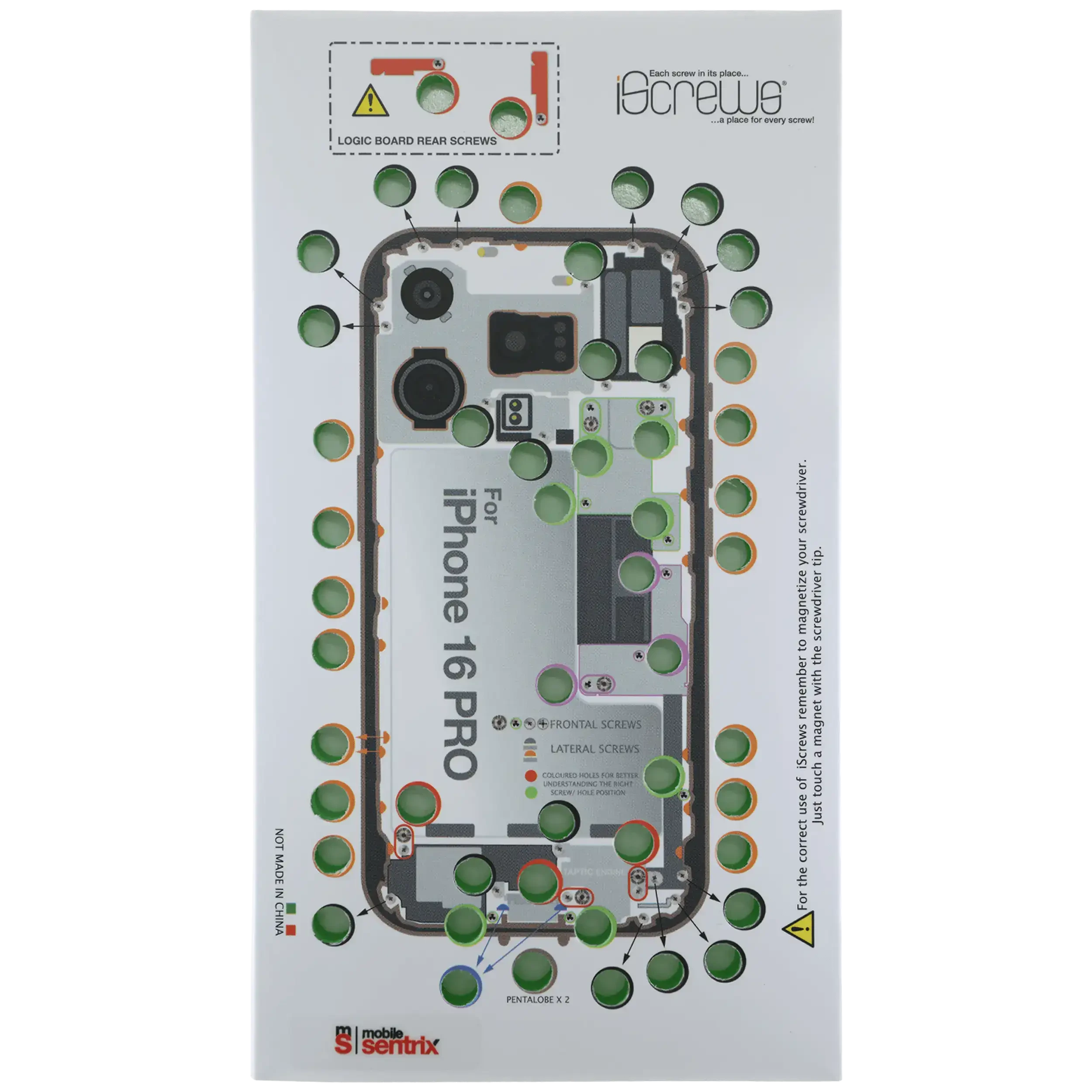 iViti Position Mat per iPhone 16 Pro (dottorpod)
