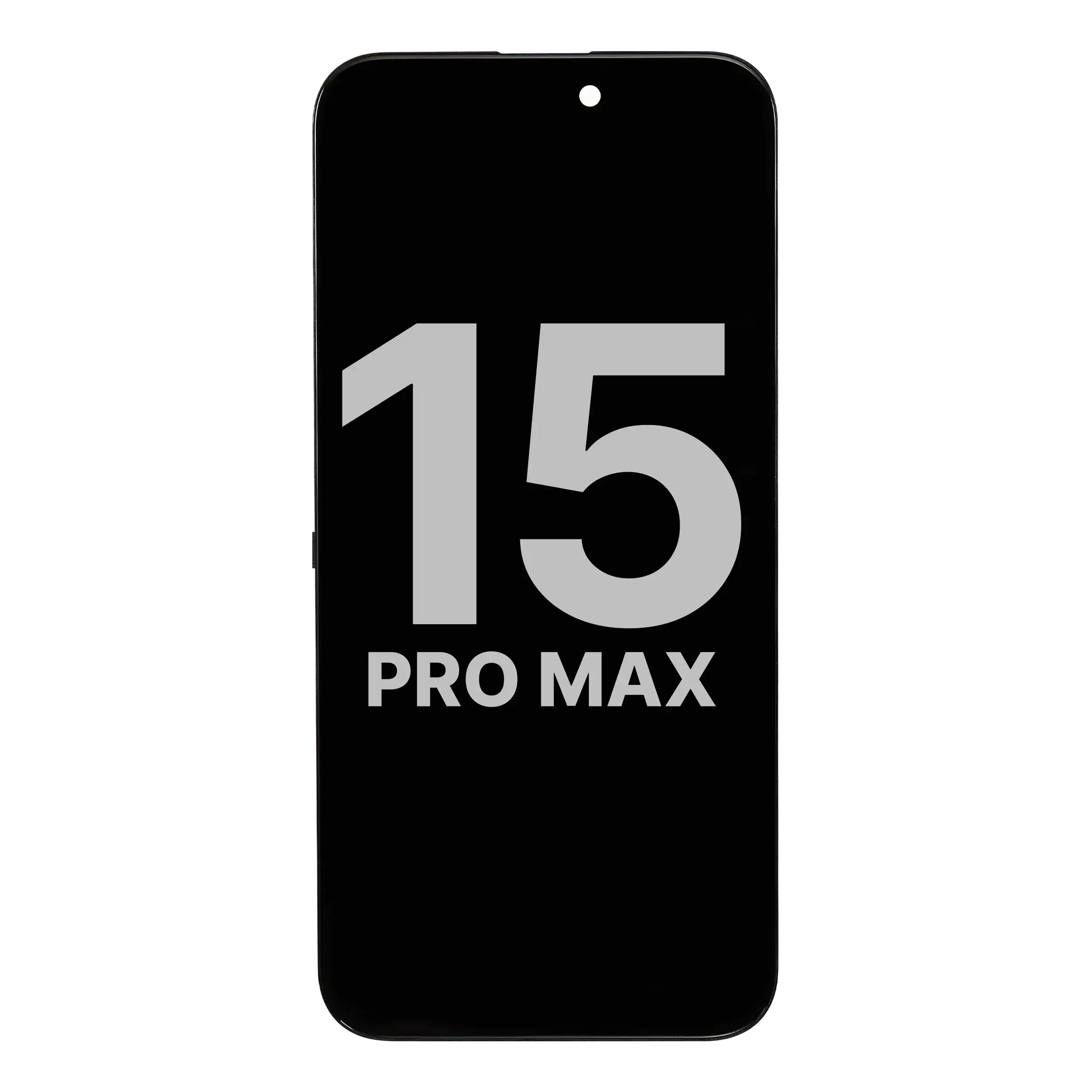 Display OLED completo compatibile per iPhone 15 Pro Max con Sensore luminosità flat (Used Service Pack Pull: grado A)