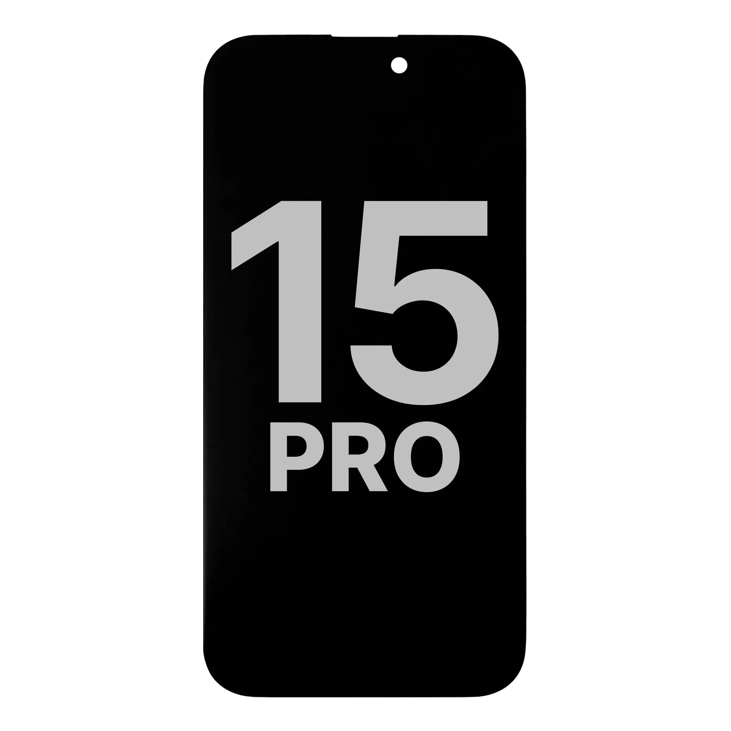 Display OLED completo compatibile per iPhone 15 Pro con Sensore luminosità flat (Used Service Pack Pull: grado A)