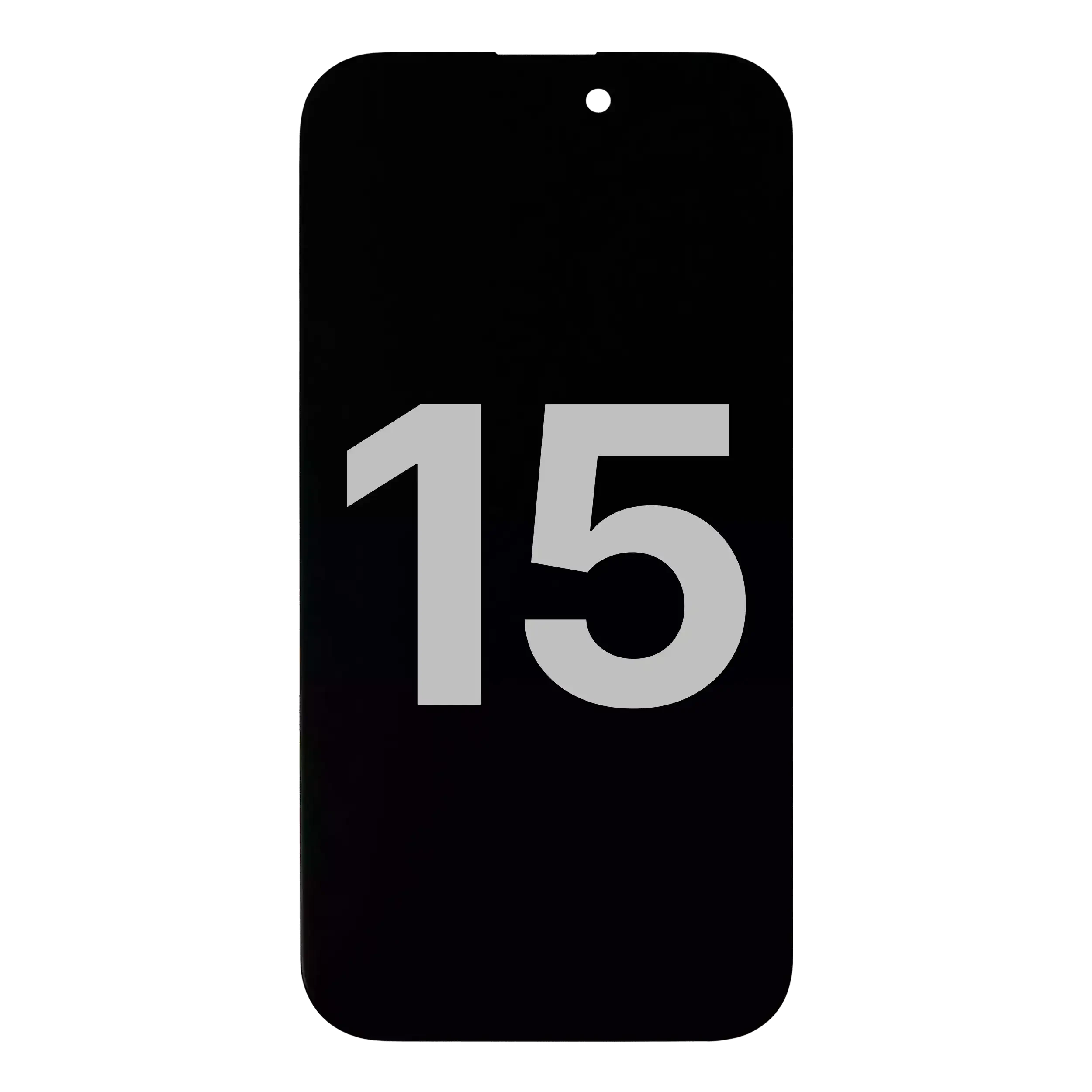 Display OLED completo compatibile per iPhone 15 con Sensore luminosità flat (Used Service Pack Pull: grado A)