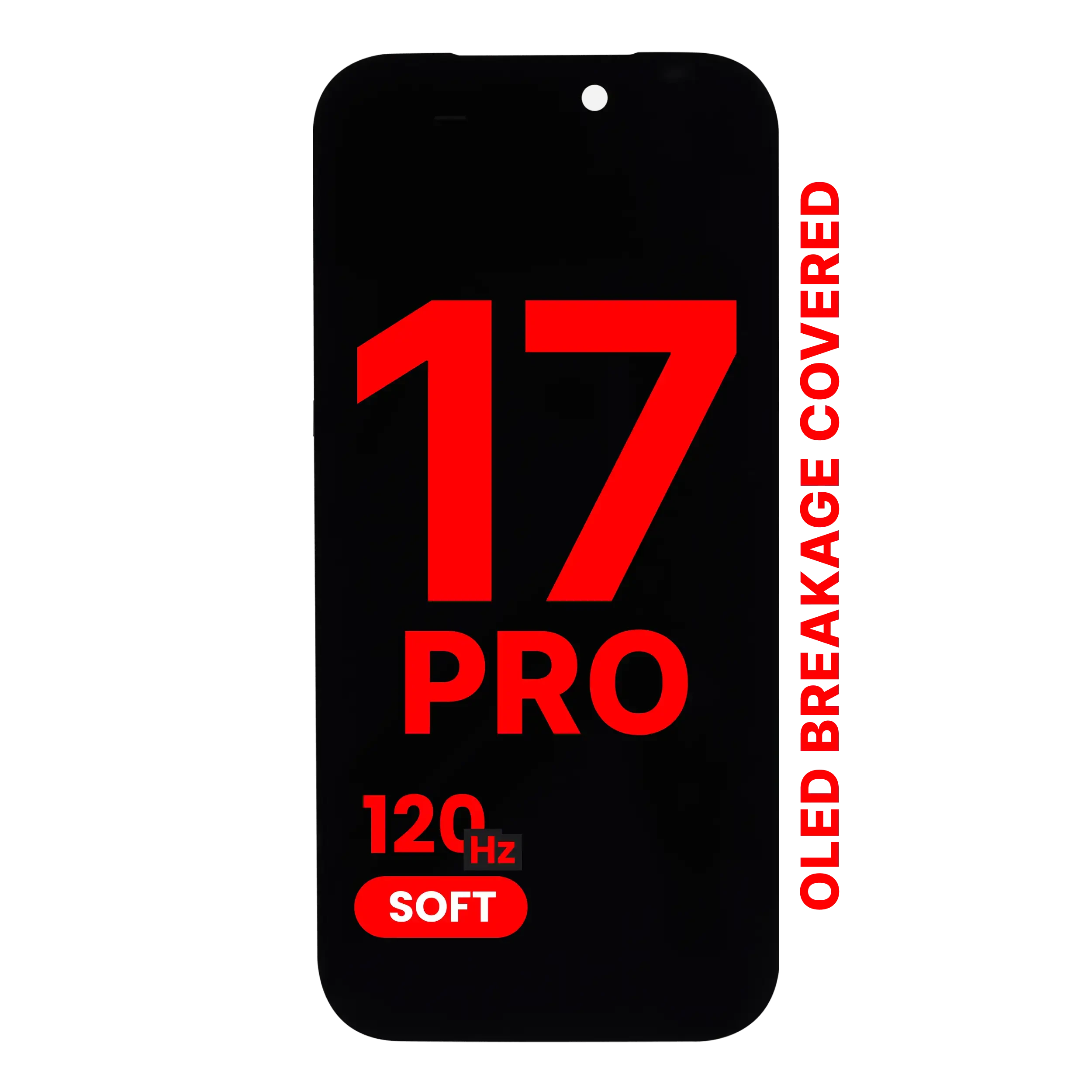 Display OLED completo compatibile per iPhone 17 Pro (120HZ)