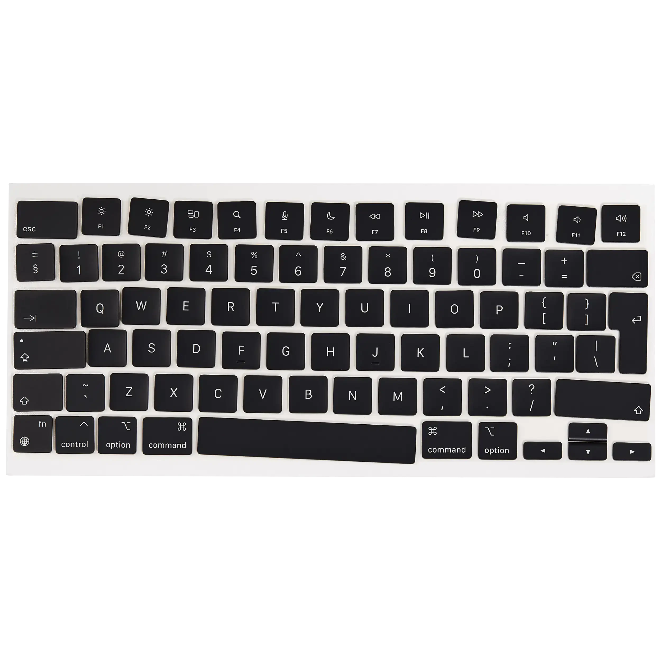 KeyBoard Keycap Kit per MacBook Air 13" (Mid 2022 to Mid 2024 ) / Pro 14" / Pro 16" (Late 2021 to Late 2024) (Grigio siderale / Argento/ Galassia / Nero siderale) (UK English)