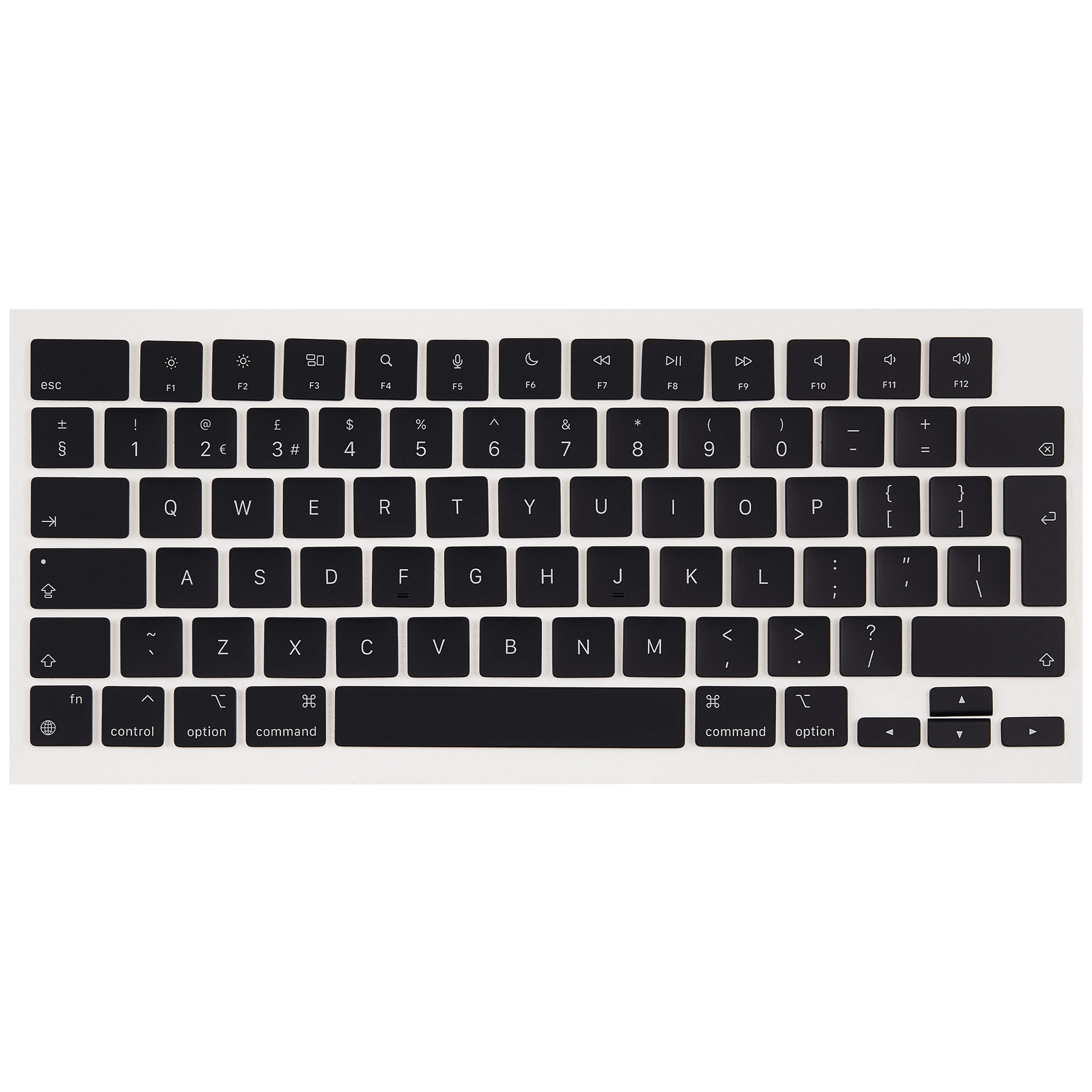 KeyBoard Keycap Kit per MacBook Air 13" (Mid 2022 to Mid 2024 ) / Pro 14" / Pro 16" (Late 2021 to Late 2024) (Mezzanotte) (UK English)
