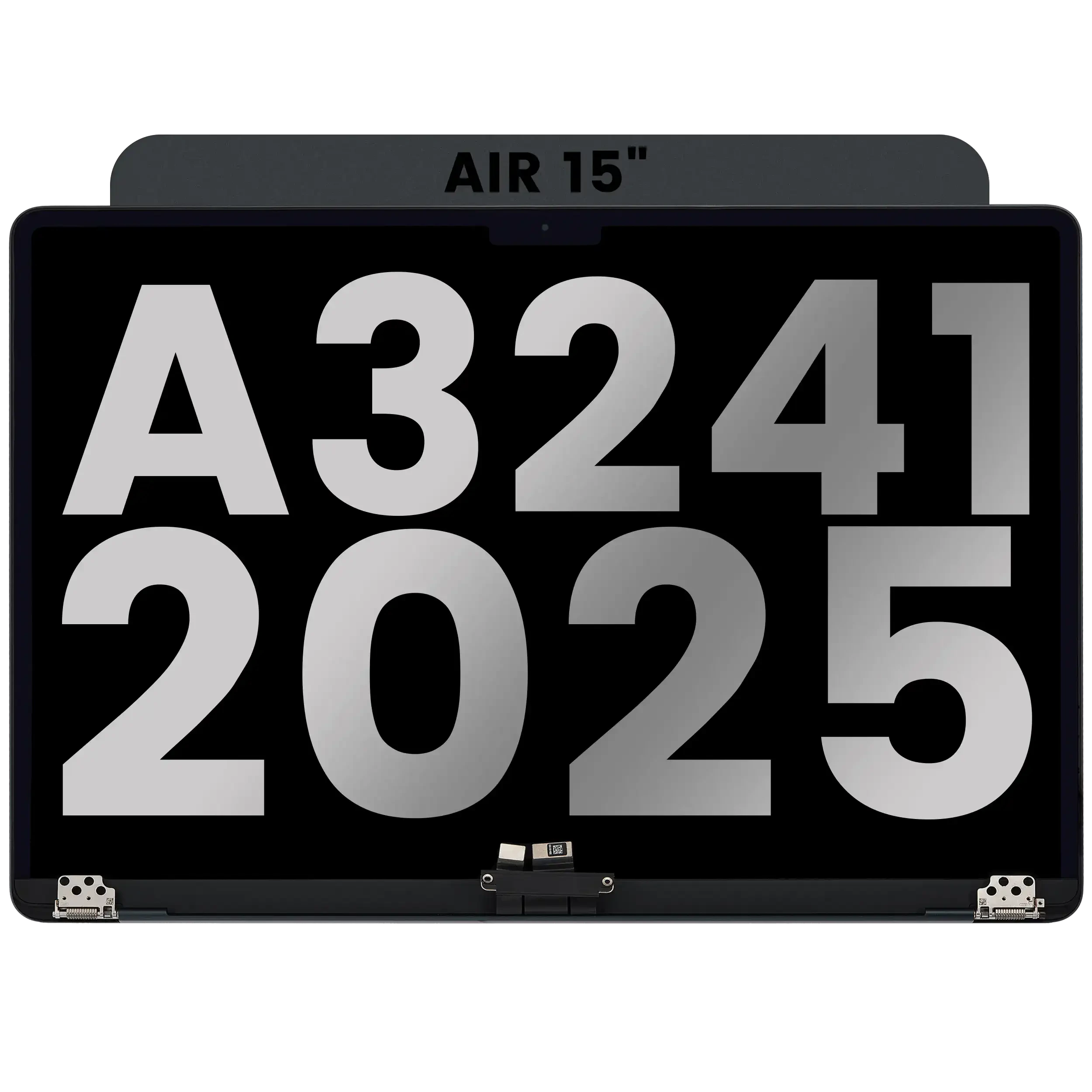 Display LCD completo per MacBook Air 15" (A3241 / Early 2025) (Used Service Pack Pull: grado A) (Mezzanotte)