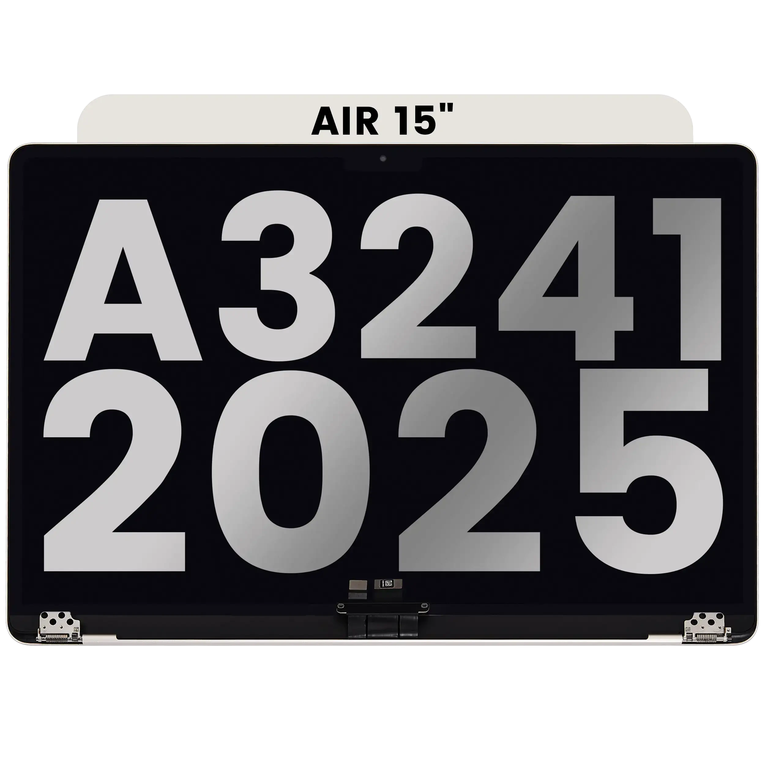 Display LCD completo per MacBook Air 15" (A3241 / Early 2025) (Used Service Pack Pull: grado A) (Galassia)