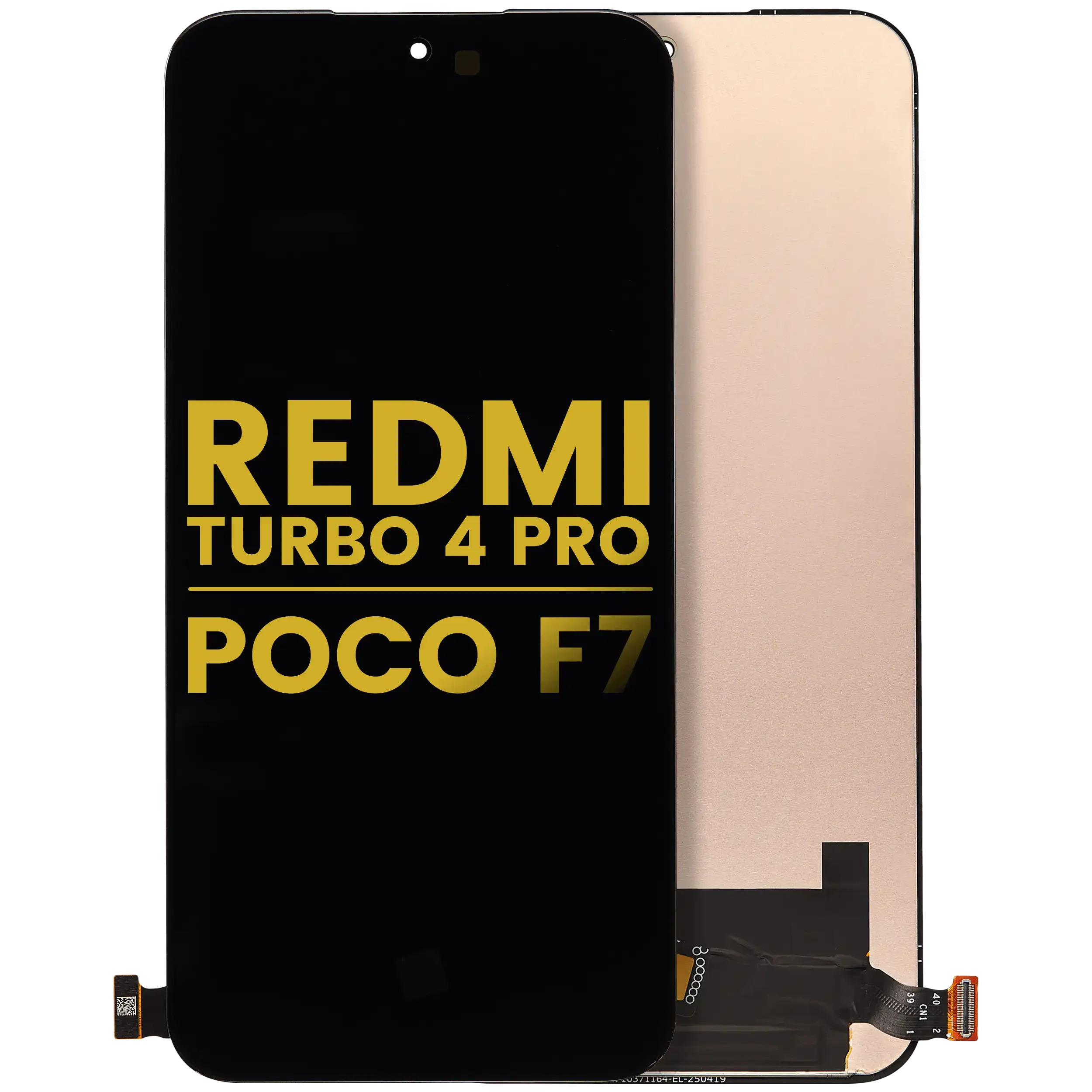Display OLED completo senza Frame per Xiaomi 15T 5G / Xiaomi Redmi Turbo 4 Pro / Xiaomi Poco F7 (Refurbished) (tutti i colori)