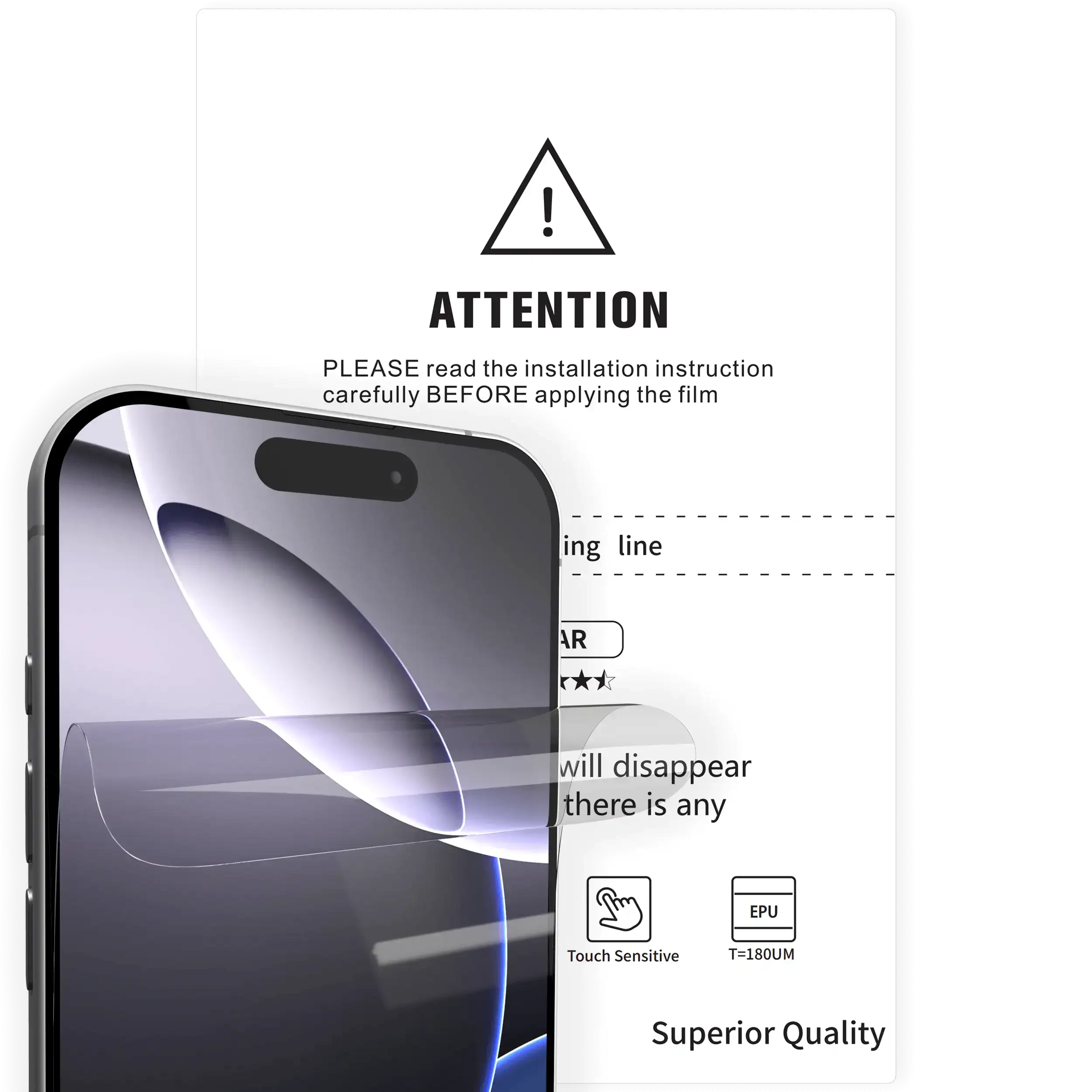 EPU Film Protector 200×300 mm (Trasparente Pro) (10 pezzi)