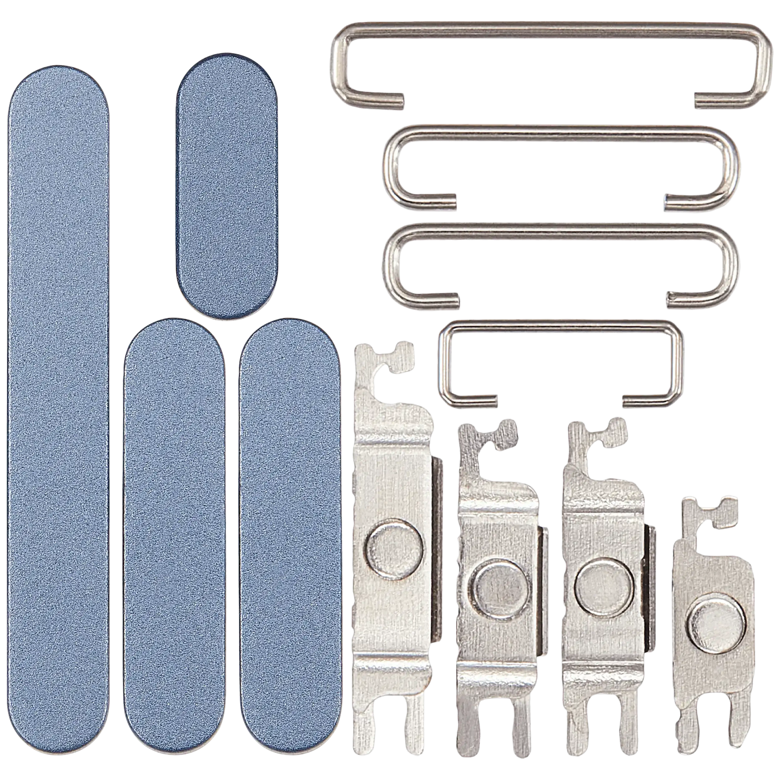 Hard Buttons (Accensione / Volume / switch) per iPhone 17 (Blu nebbia)