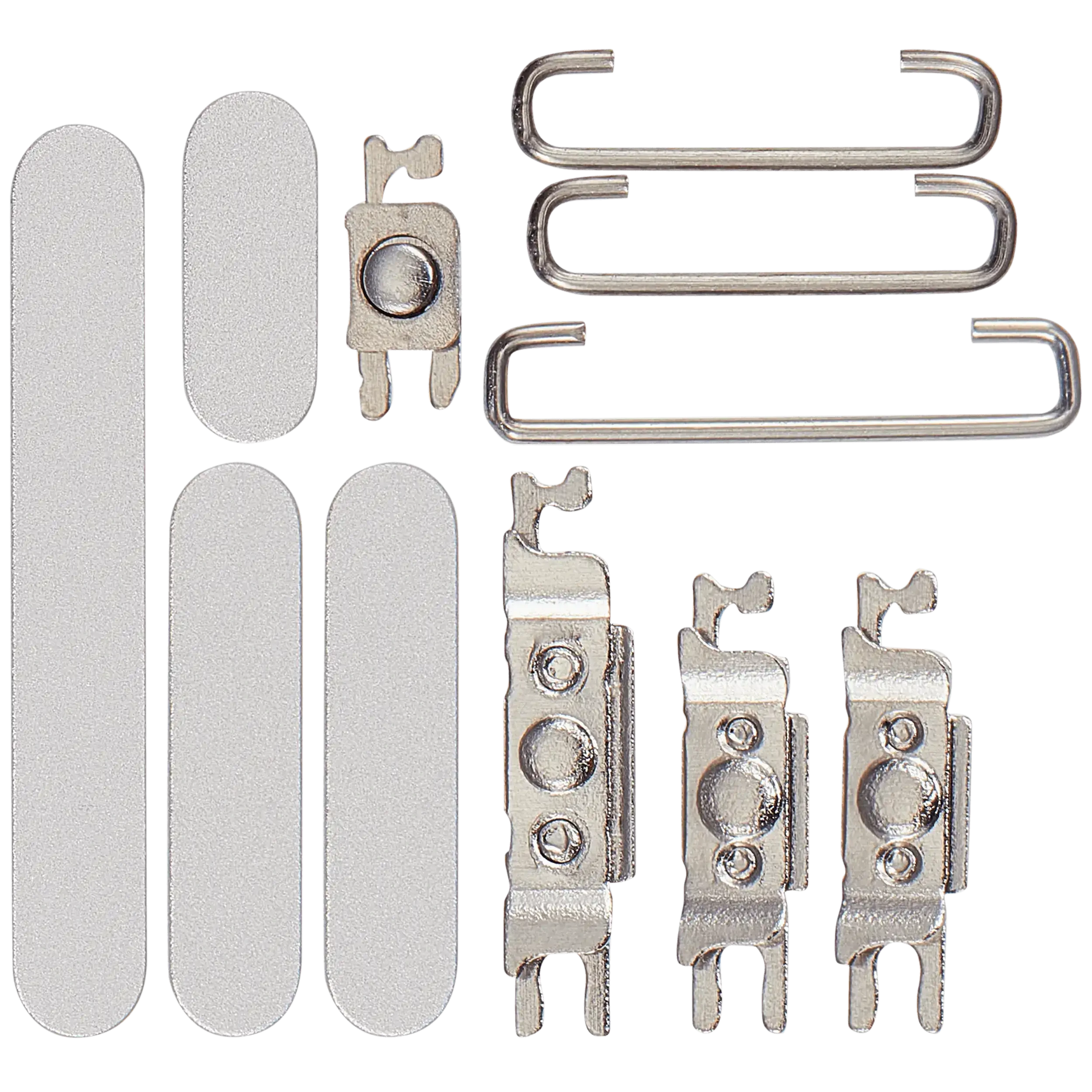 Hard Buttons (Accensione / Volume / switch) per iPhone 17 Pro / 17 Pro Max (Argento)