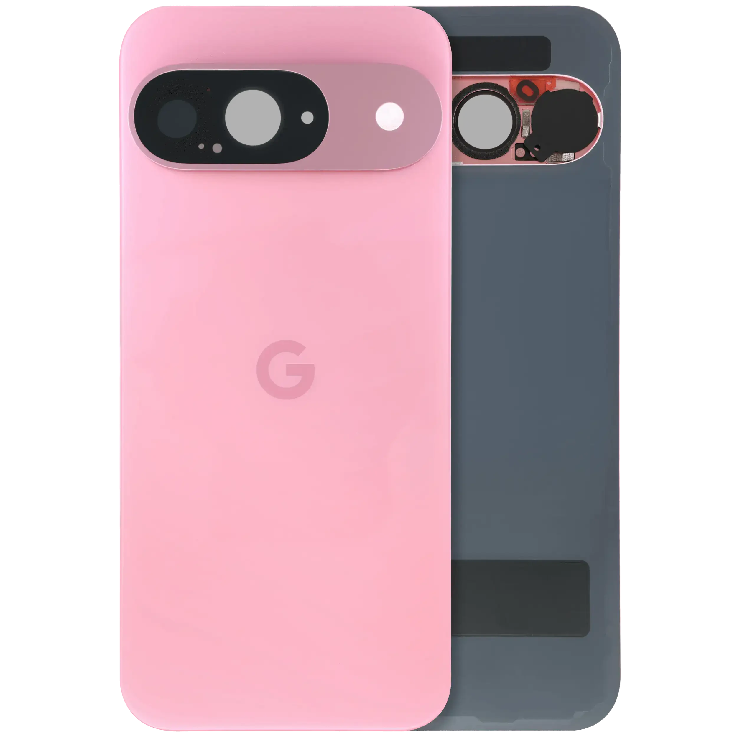 vetro cover posteriore con Vetro fotocamera per Google Pixel 9 (Used Service Pack Pull: grado A) (Peony)