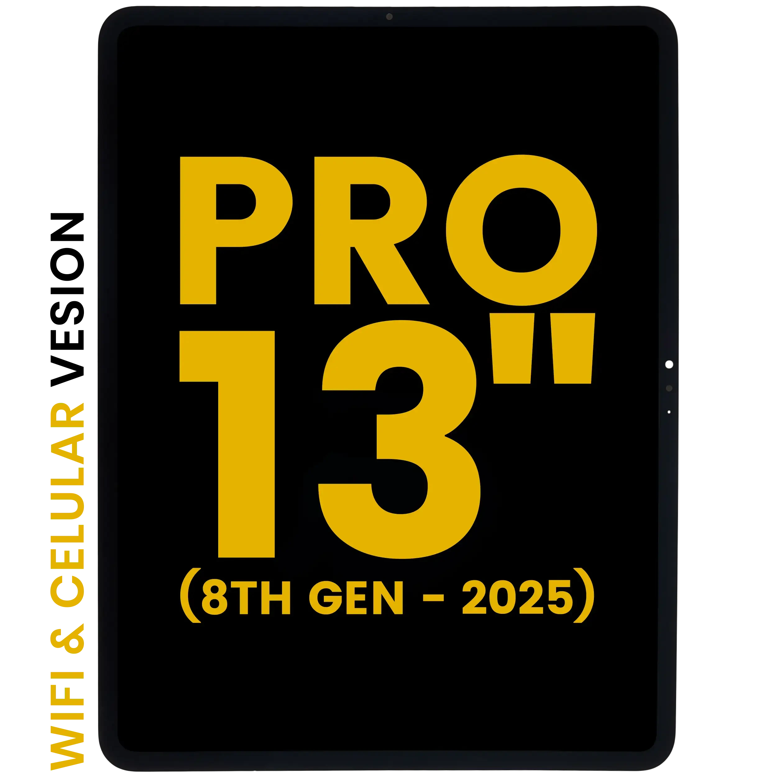 Display OLED completo con Touch screen per iPad Pro 13" 8th Gen (2025) (WiFi / Cellular) (Refurbished) (tutti i colori)