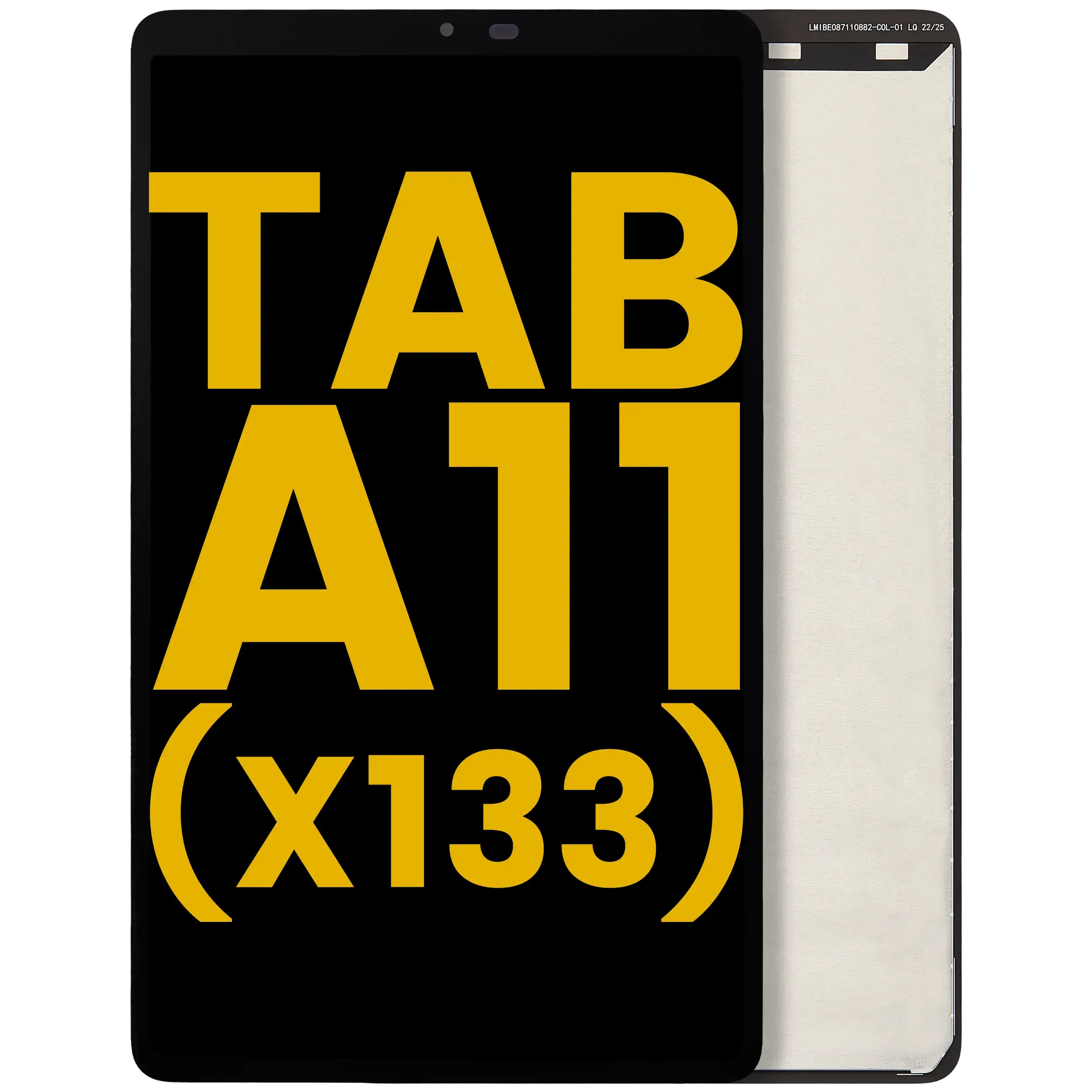 Display LCD completo senza Frame per Galaxy Tab A11 8.7" (X133) (2025) (WiFi Version) (Refurbished) (Nero)