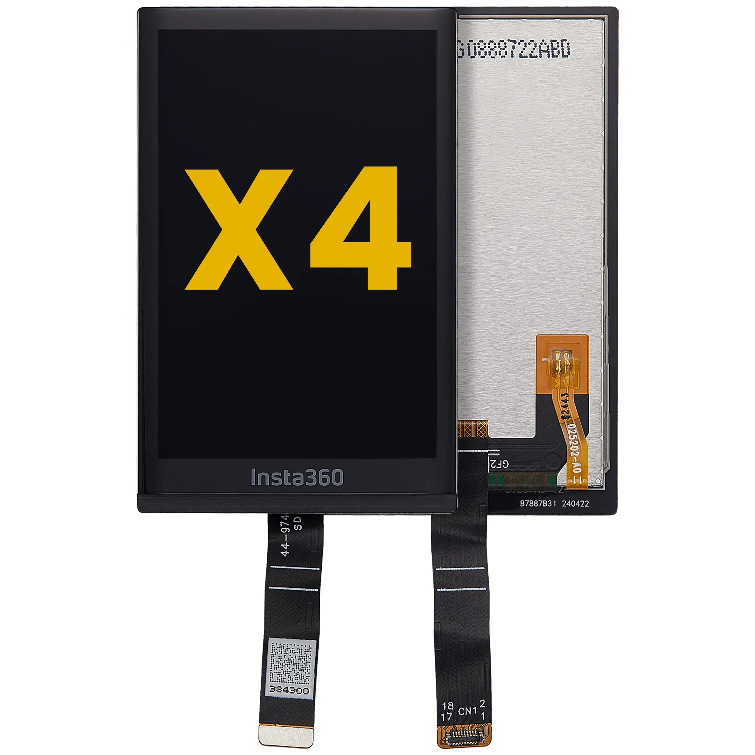 Display LCD completo Action Camera per Insta360 X4