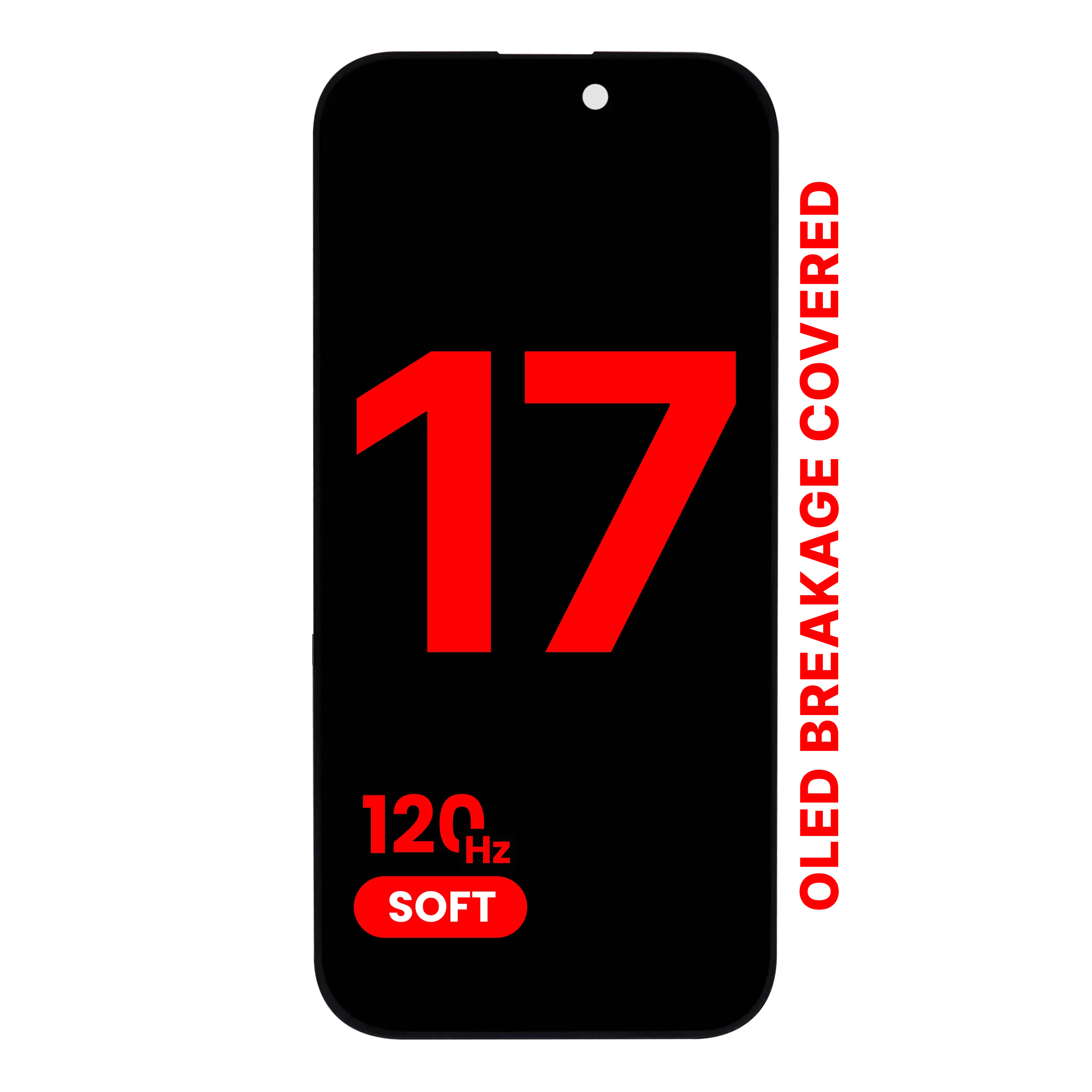 Display OLED completo per iPhone 17 (120HZ)