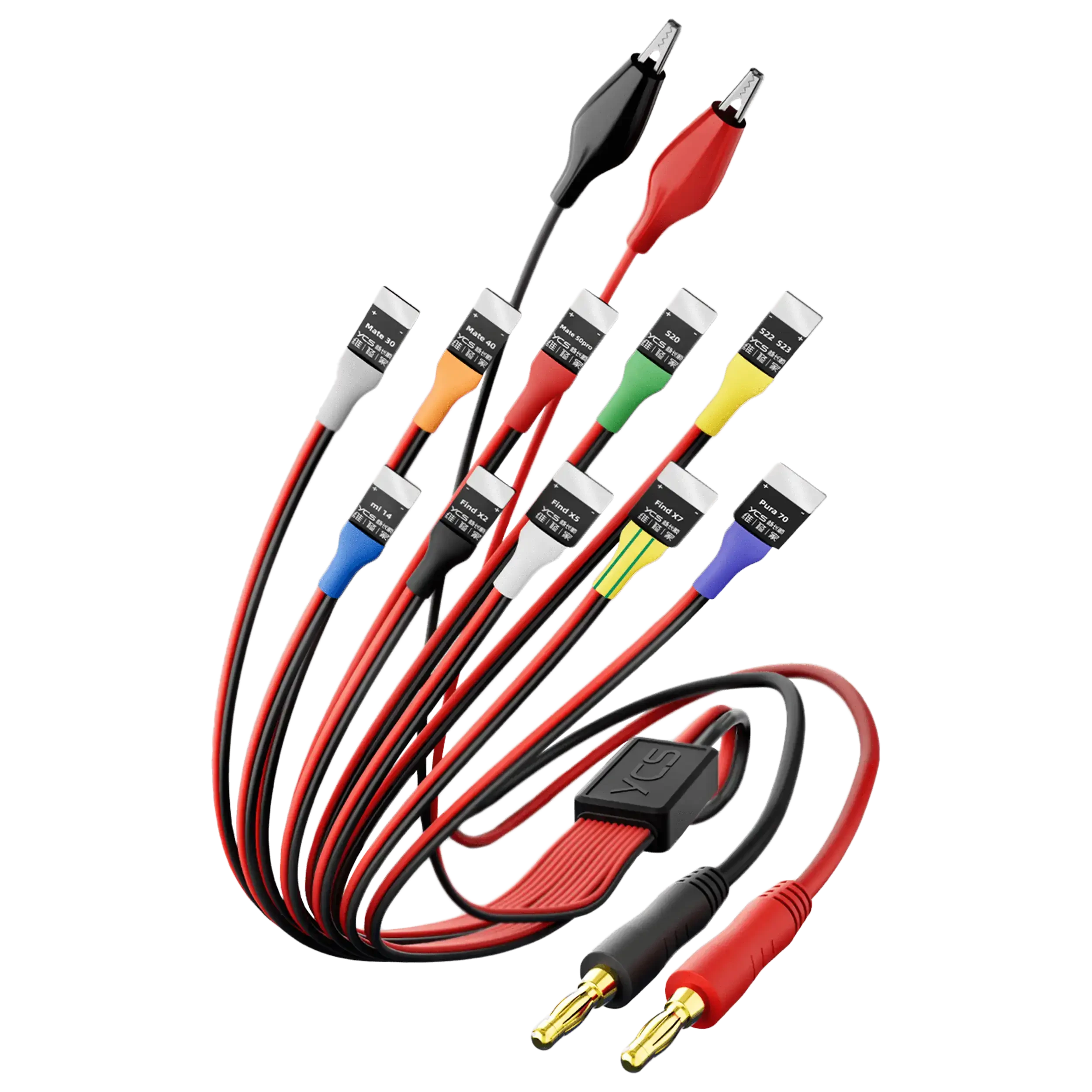 D02 Power Cord per OPPO Find X2 (2020) / Find X5 (2022) / Find X7 (2024) / Huawei Mate 30 / Mate 40 / Mate 50 Pro / Pura 70 / Xiaomi 14 / Sanmsung S20 / S22 / S23 (Android e Harmony OS Models) (YCS)