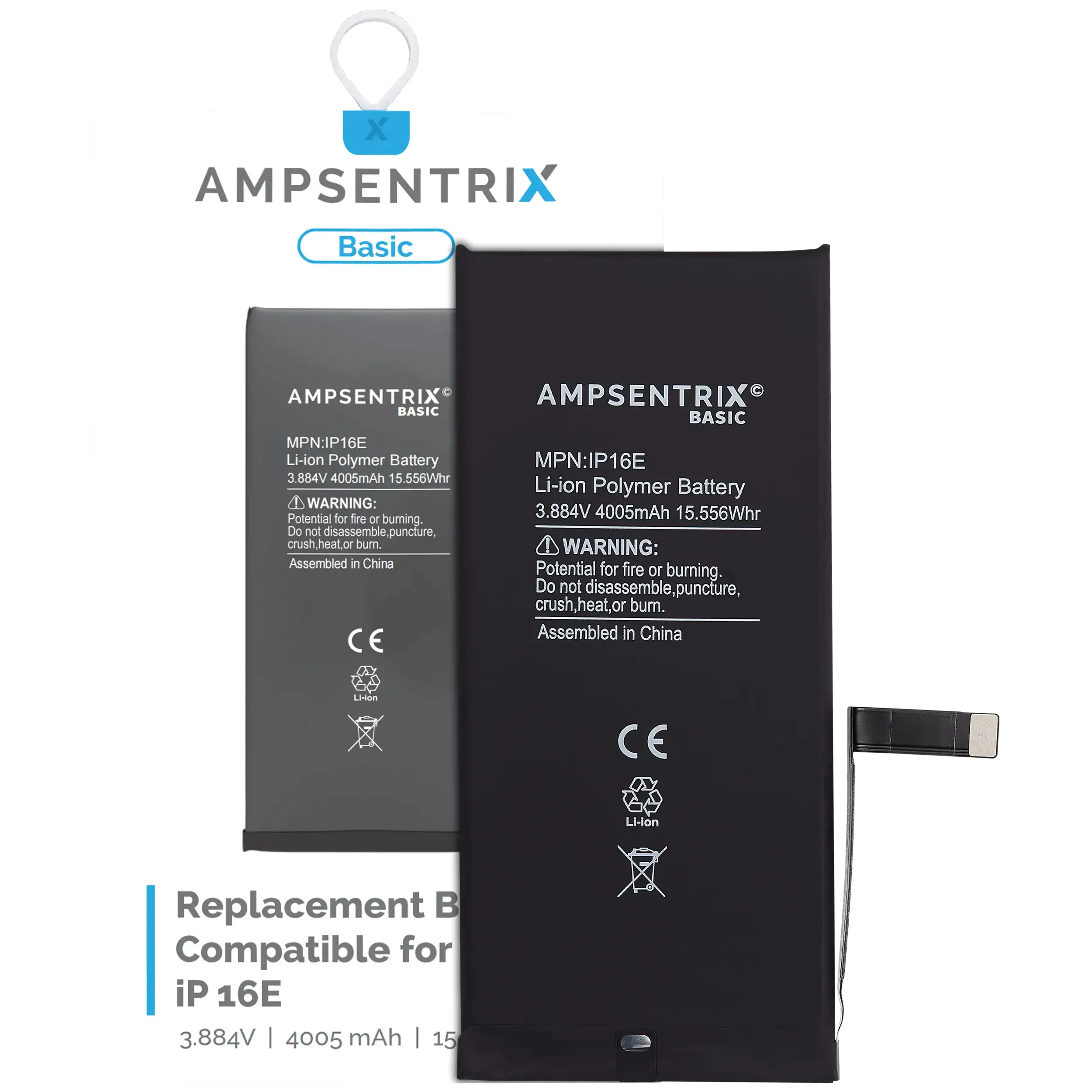 Batteria di ricambio per iPhone 16e / 17e