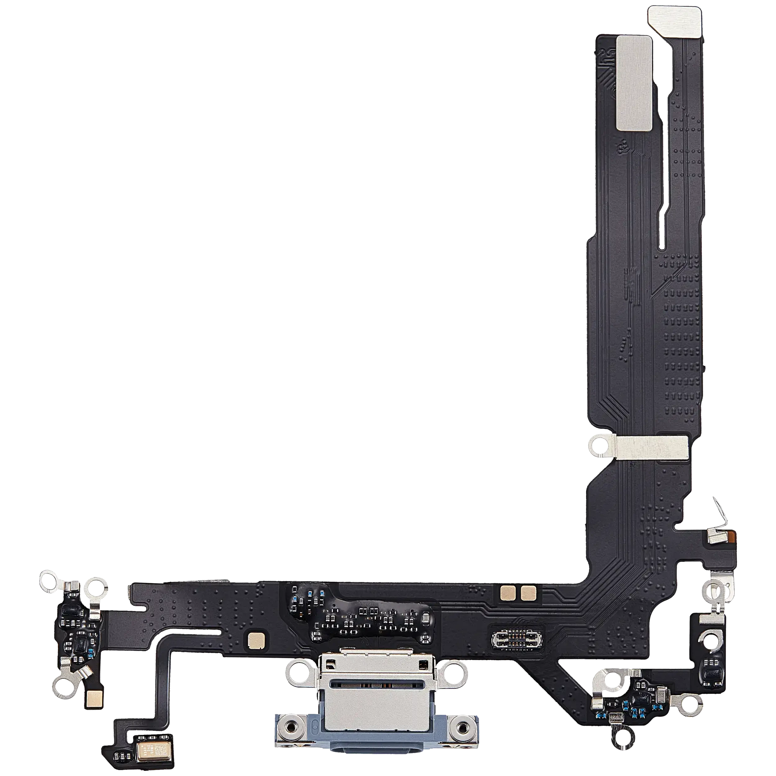 Flat connettore di ricarica per iPhone 17 (Aftermarket Plus) (Blu nebbia)