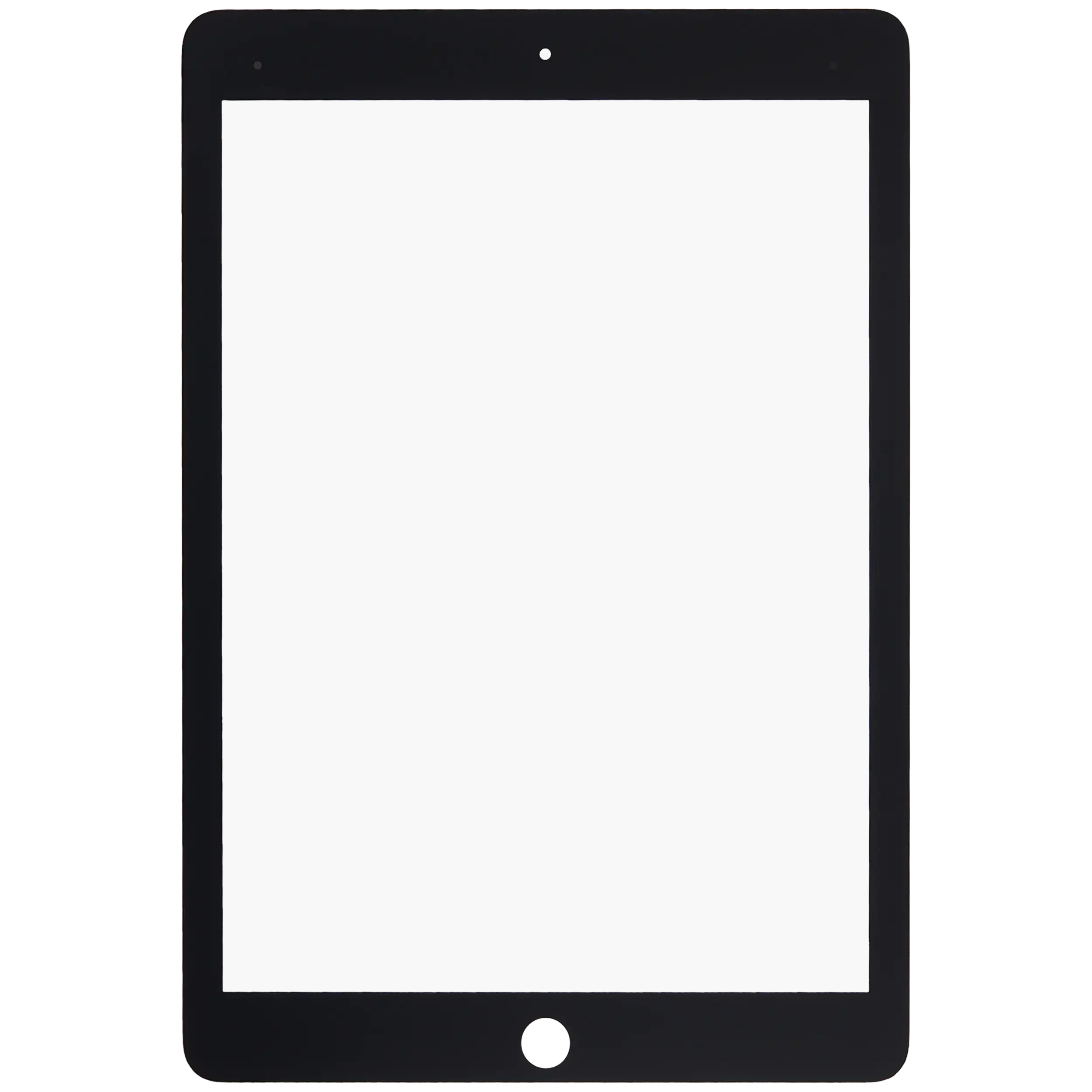 2 in 1 Vetro frontale con OCA preinstallato per iPad Pro 9.7" (separazione vetro richiesta) (Nero)