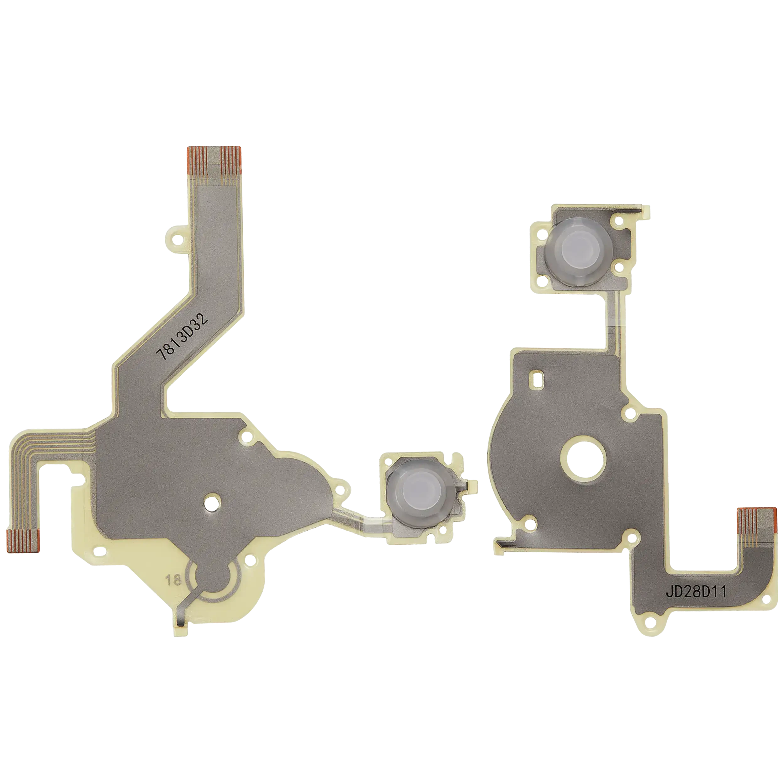 Left Right Buttons Conductive Film per PlayStation Portable PSP 2000 (2 set pezzi)