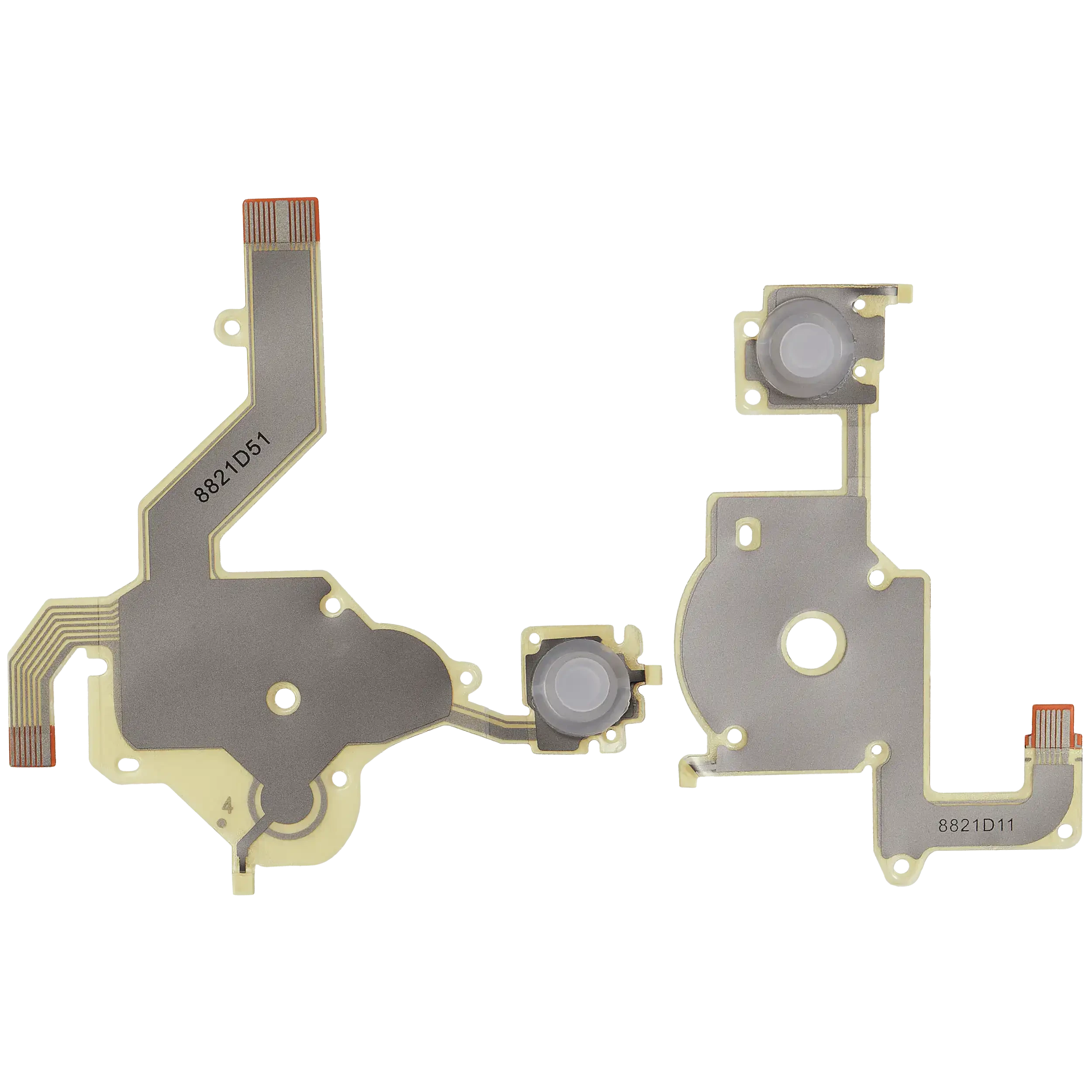 Left Right Buttons Conductive Film per PlayStation Portable PSP 3000 (2 set pezzi)