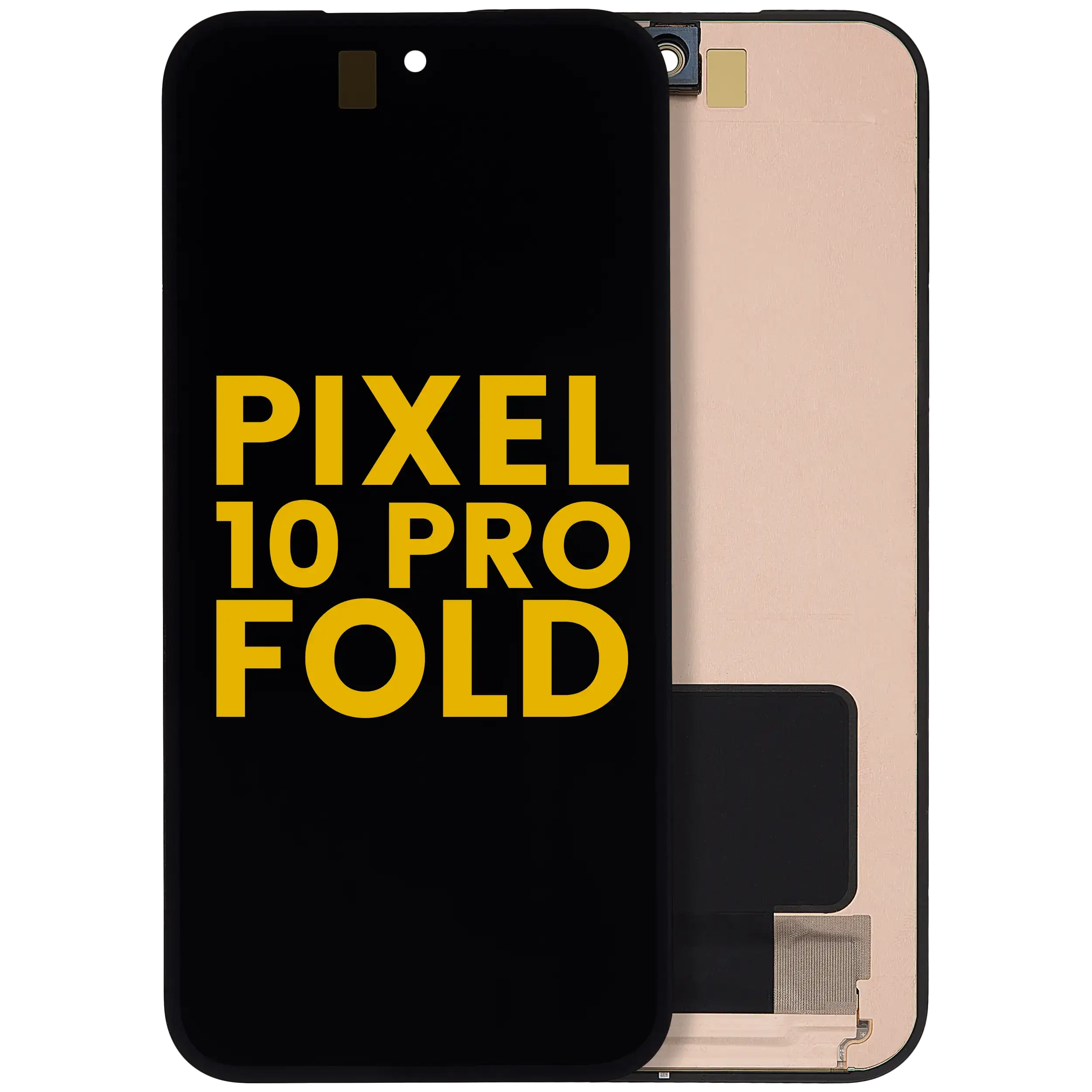 Outer Screen (Secondary Screen) Display OLED completo senza Frame per Google Pixel 10 Pro Fold (Refurbished) (tutti i colori)