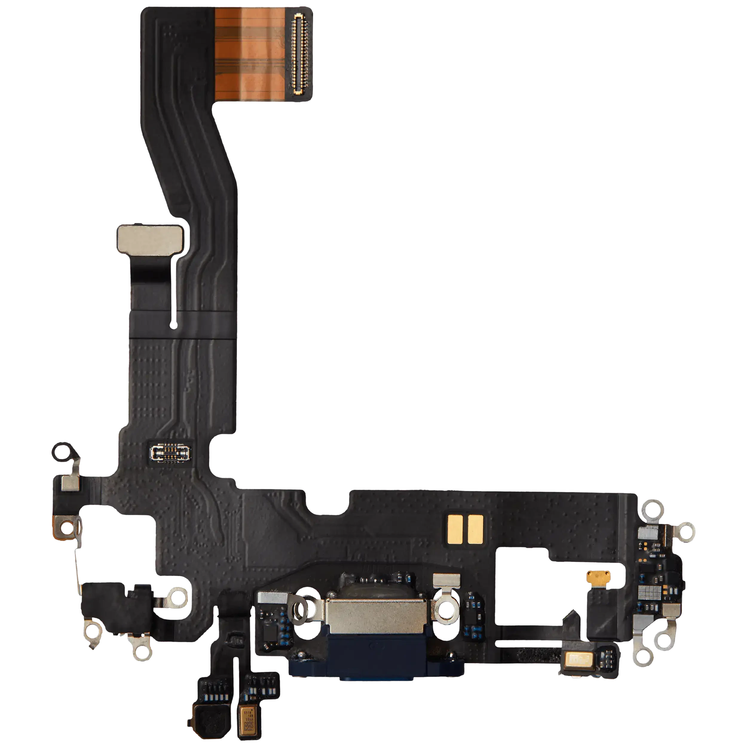 Flat connettore di ricarica per iPhone 12 (Premium) (Blu)