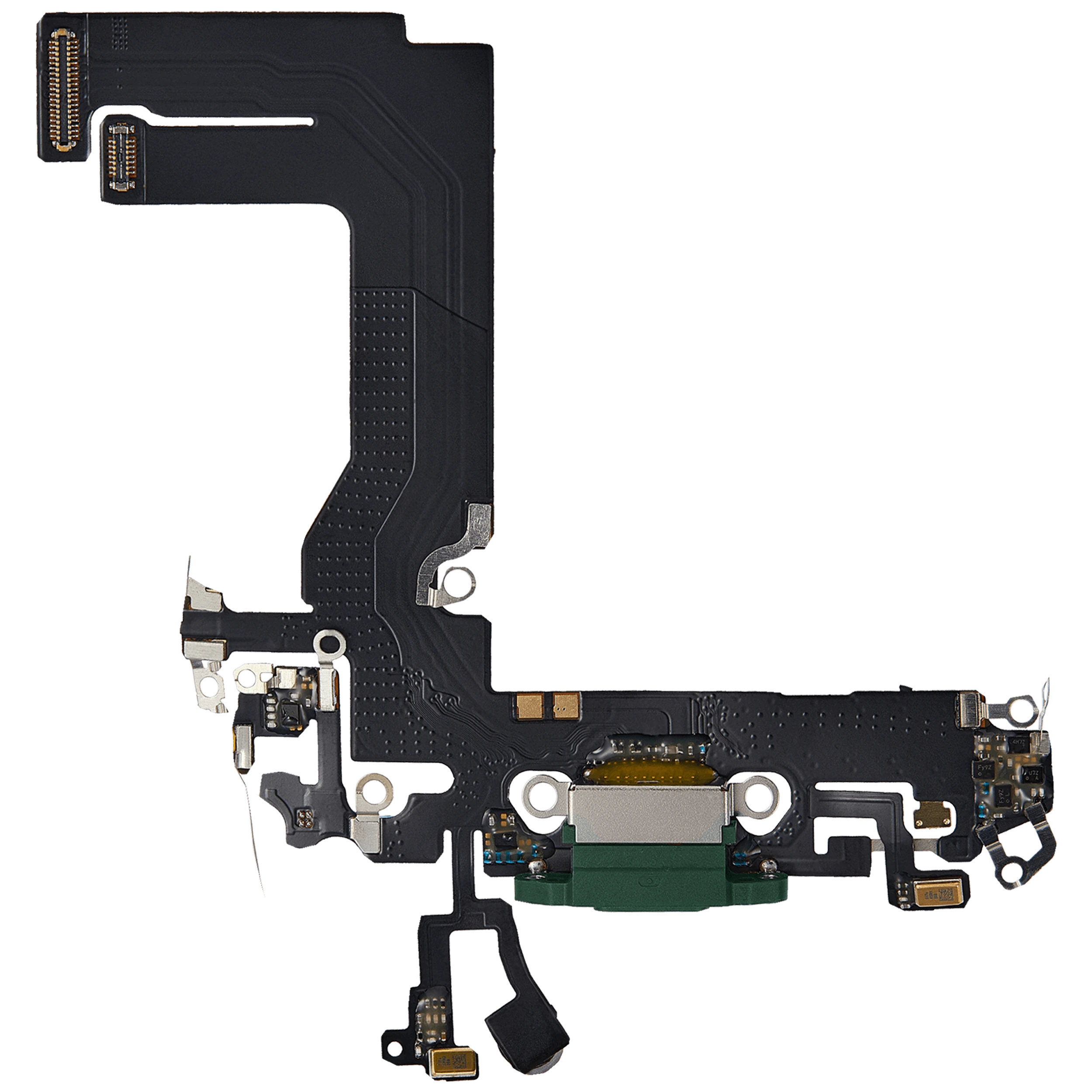 Flat connettore di ricarica per iPhone 13 Mini (Aftermarket Plus) (Verde)