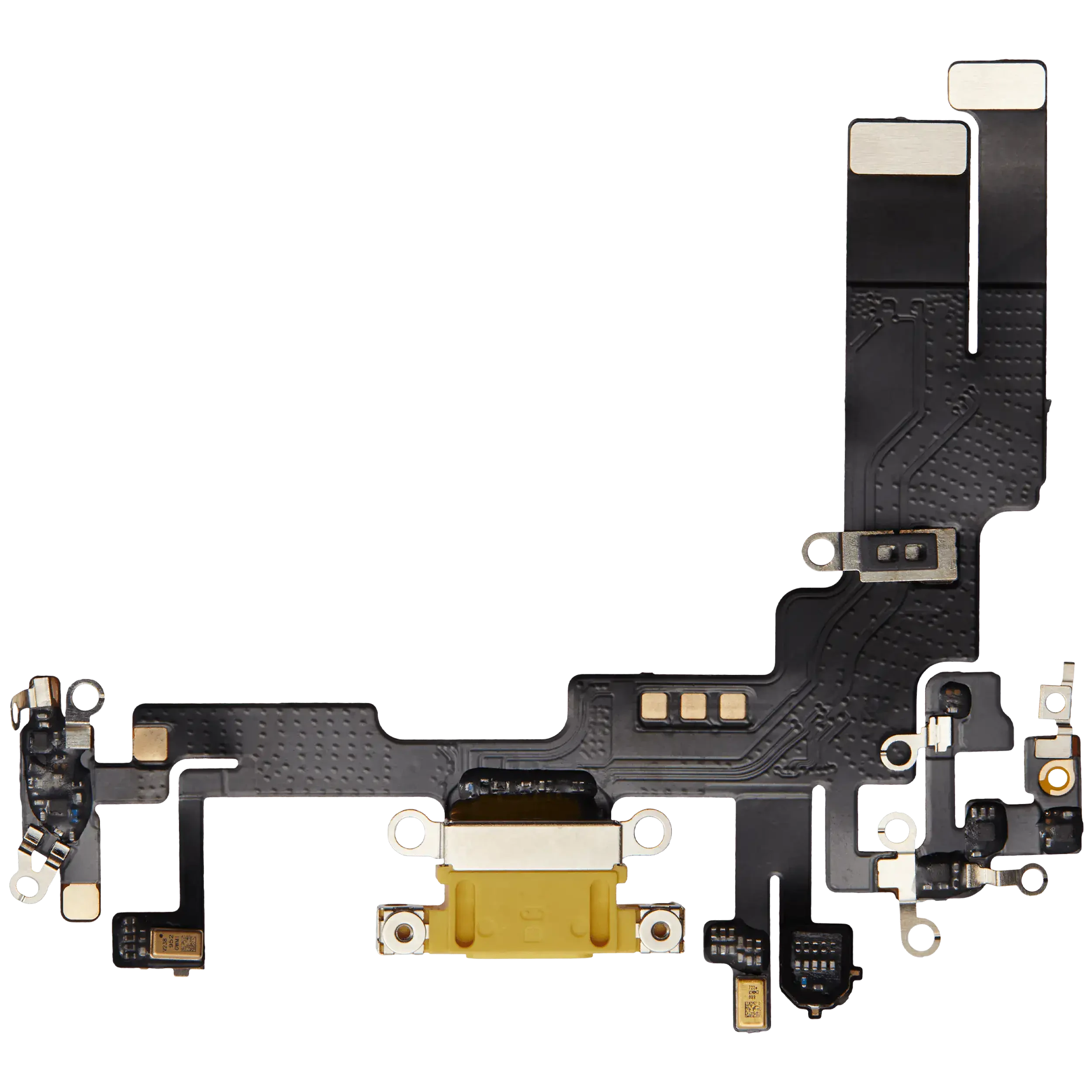 Flat connettore di ricarica per iPhone 14 (Aftermarket Plus) (Giallo)