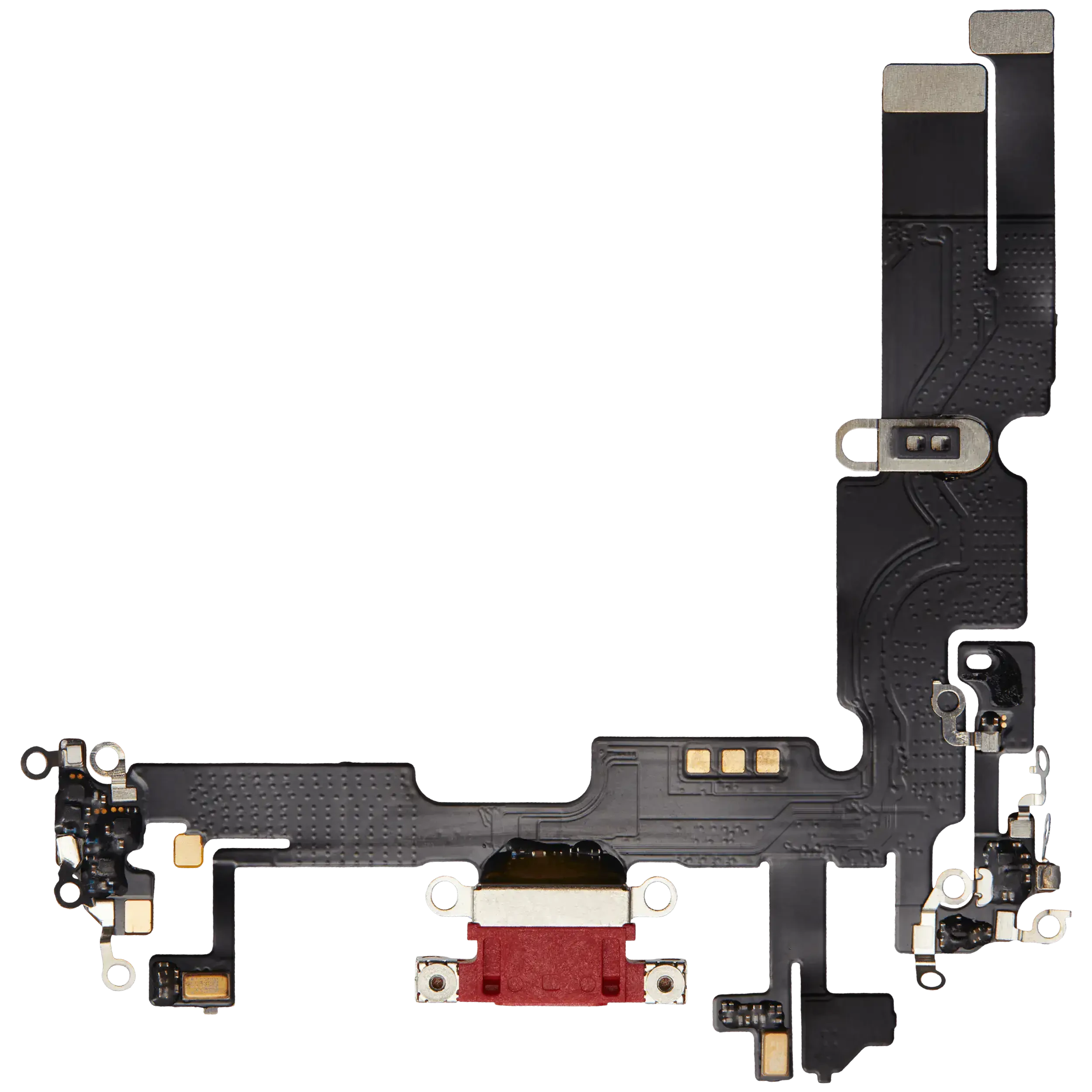 Flat connettore di ricarica per iPhone 14 Plus (Aftermarket Plus) (Rosso)
