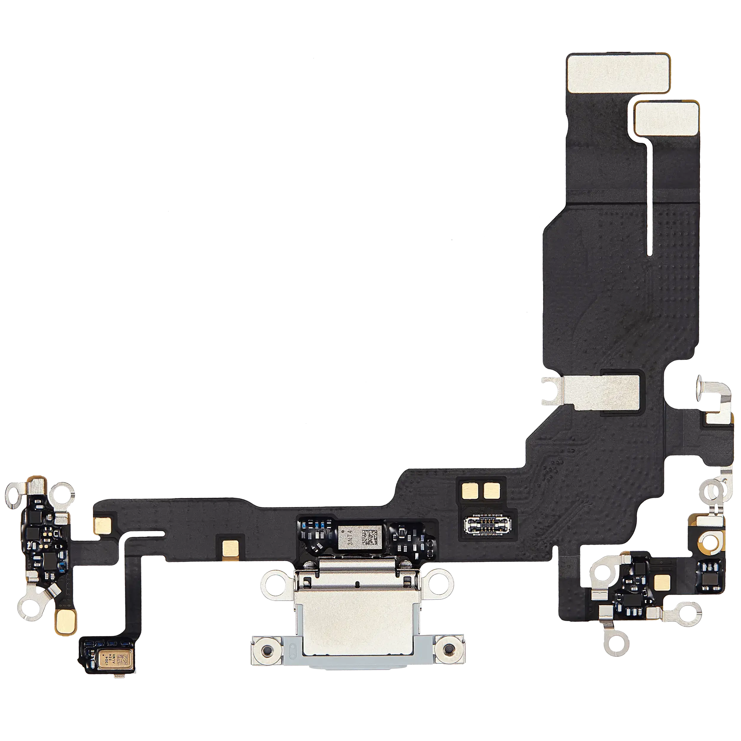 Flat connettore di ricarica per iPhone 15 (Used Service Pack Pull) (Blu)