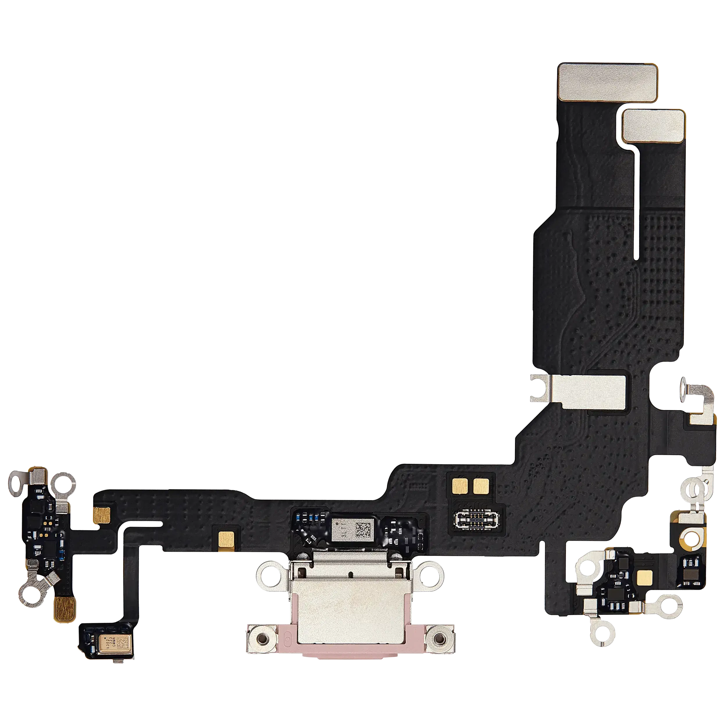 Flat connettore di ricarica per iPhone 15 (Used Service Pack Pull) (Rosa)
