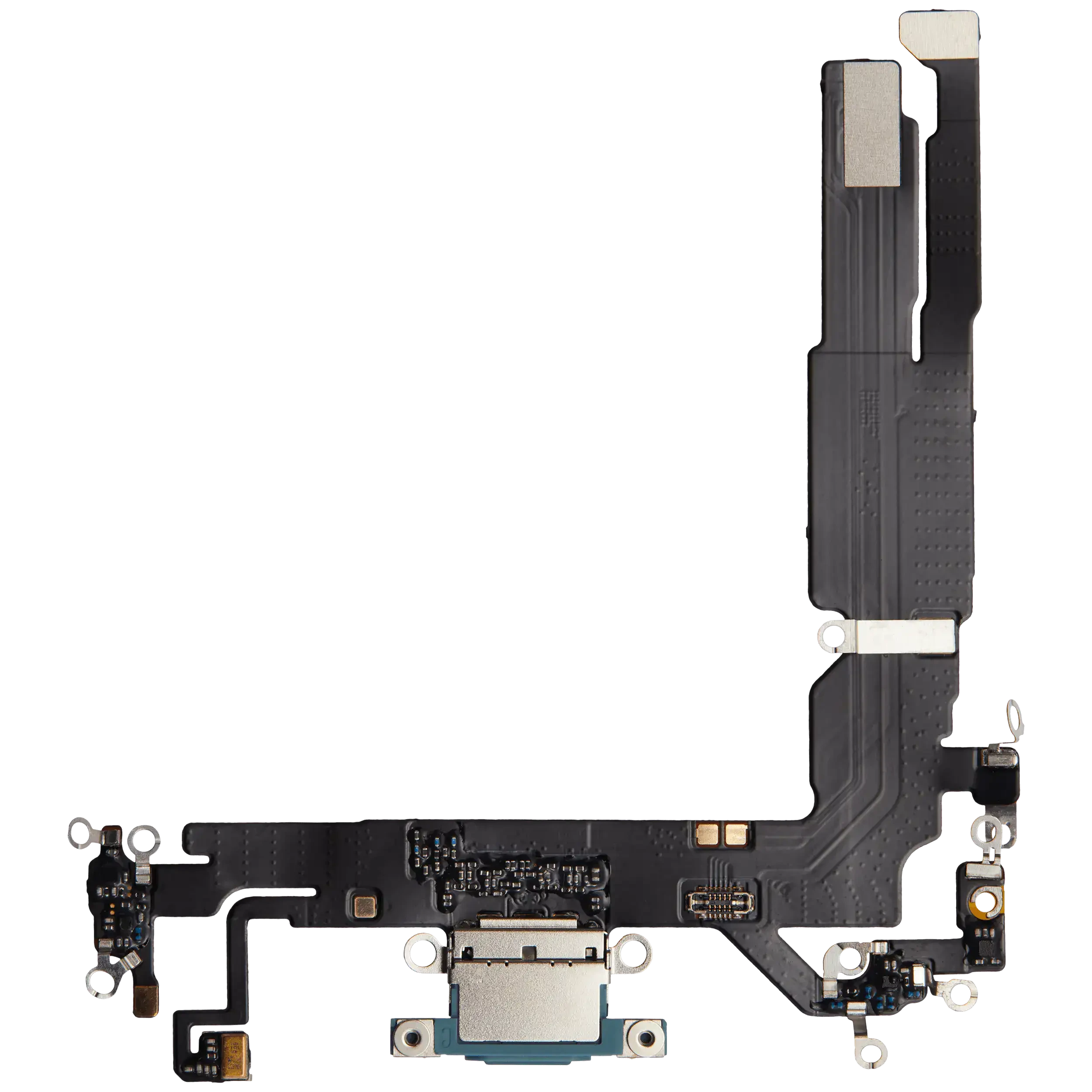 Flat connettore di ricarica per iPhone 16 (Aftermarket Plus) (Verde petrolio)