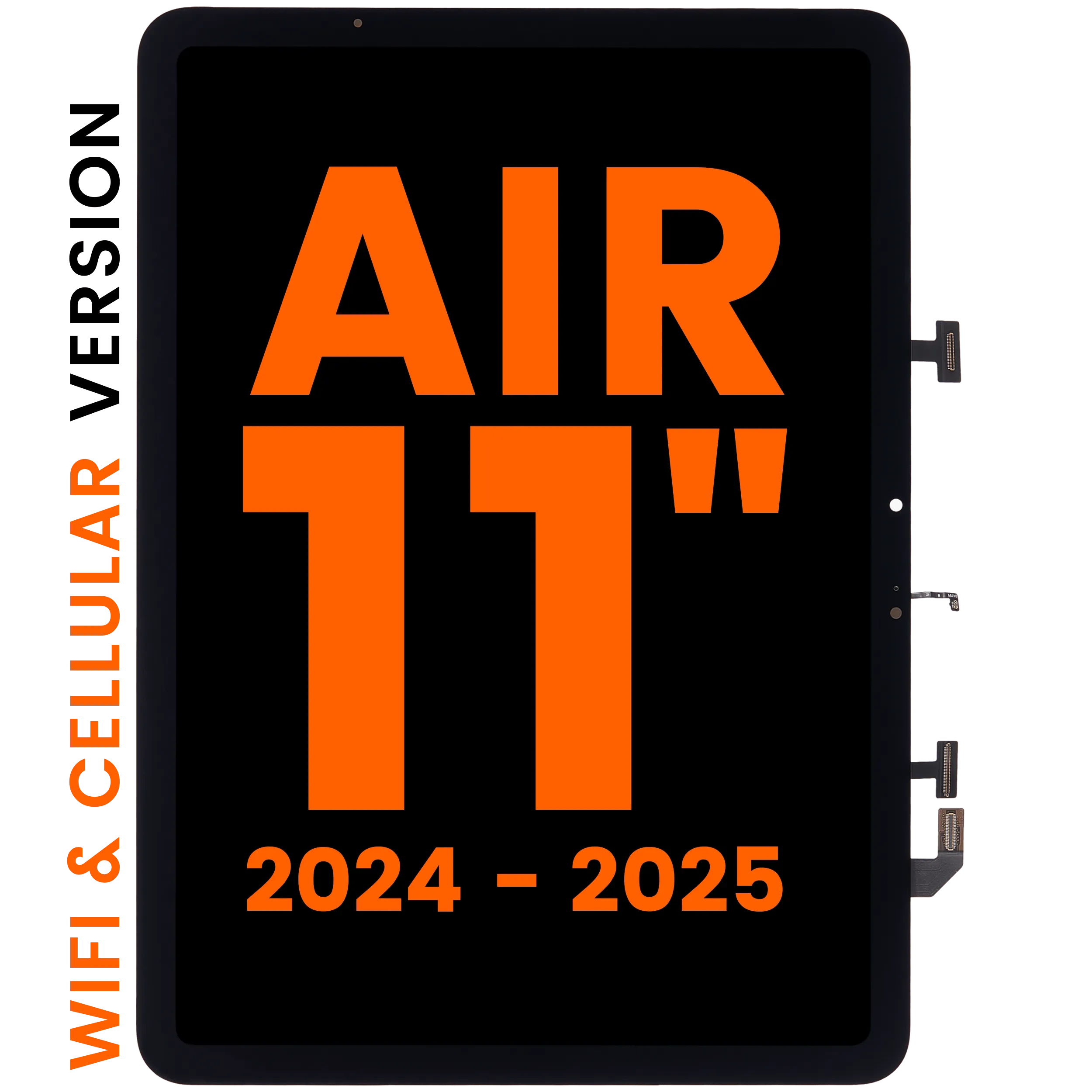 Display LCD completo con Touch screen per iPad Air 11" (2024) / Air 11" (2025) (Blemish: grado A) (Cellular Version) (Nero)