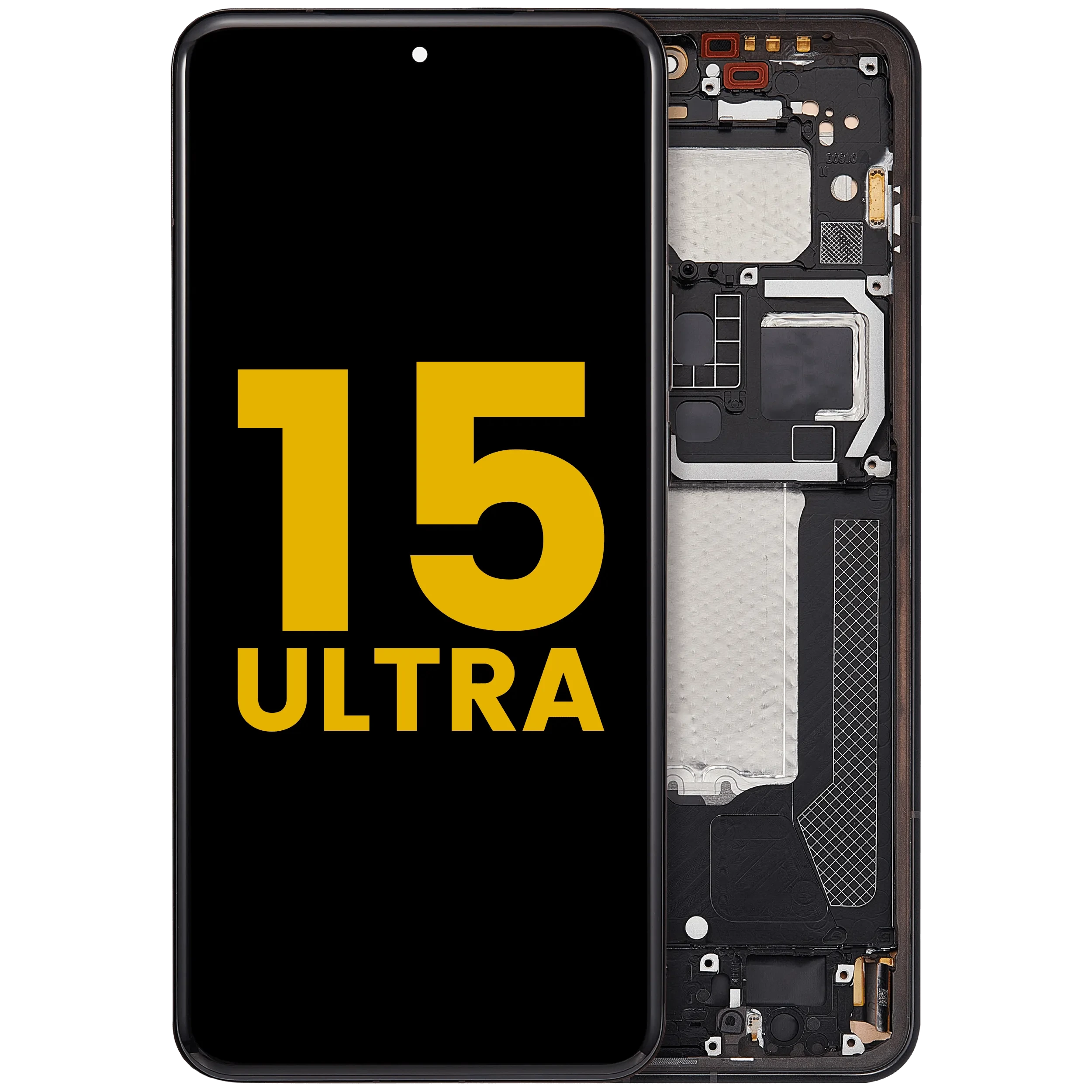 Display OLED completo con Frame per Xiaomi 15 Ultra (Refurbished) (Nero)