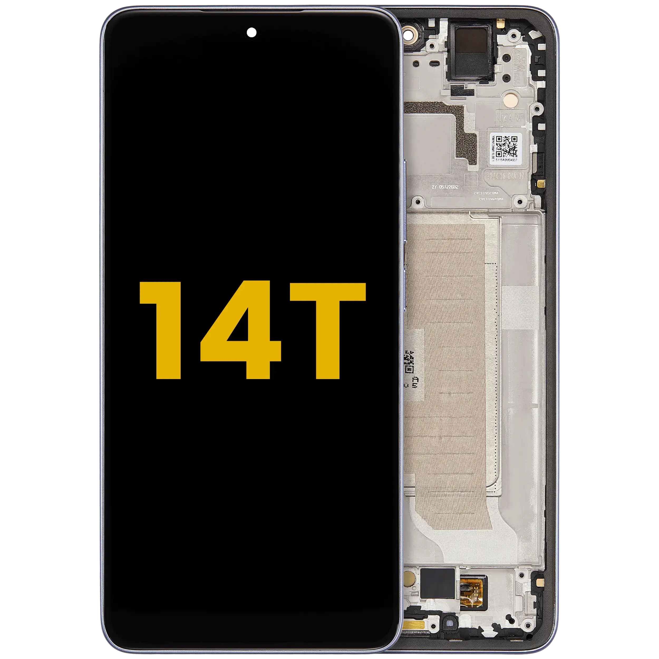 Display OLED completo con Frame per Xiaomi 14T (Refurbished) (Titan Blu)